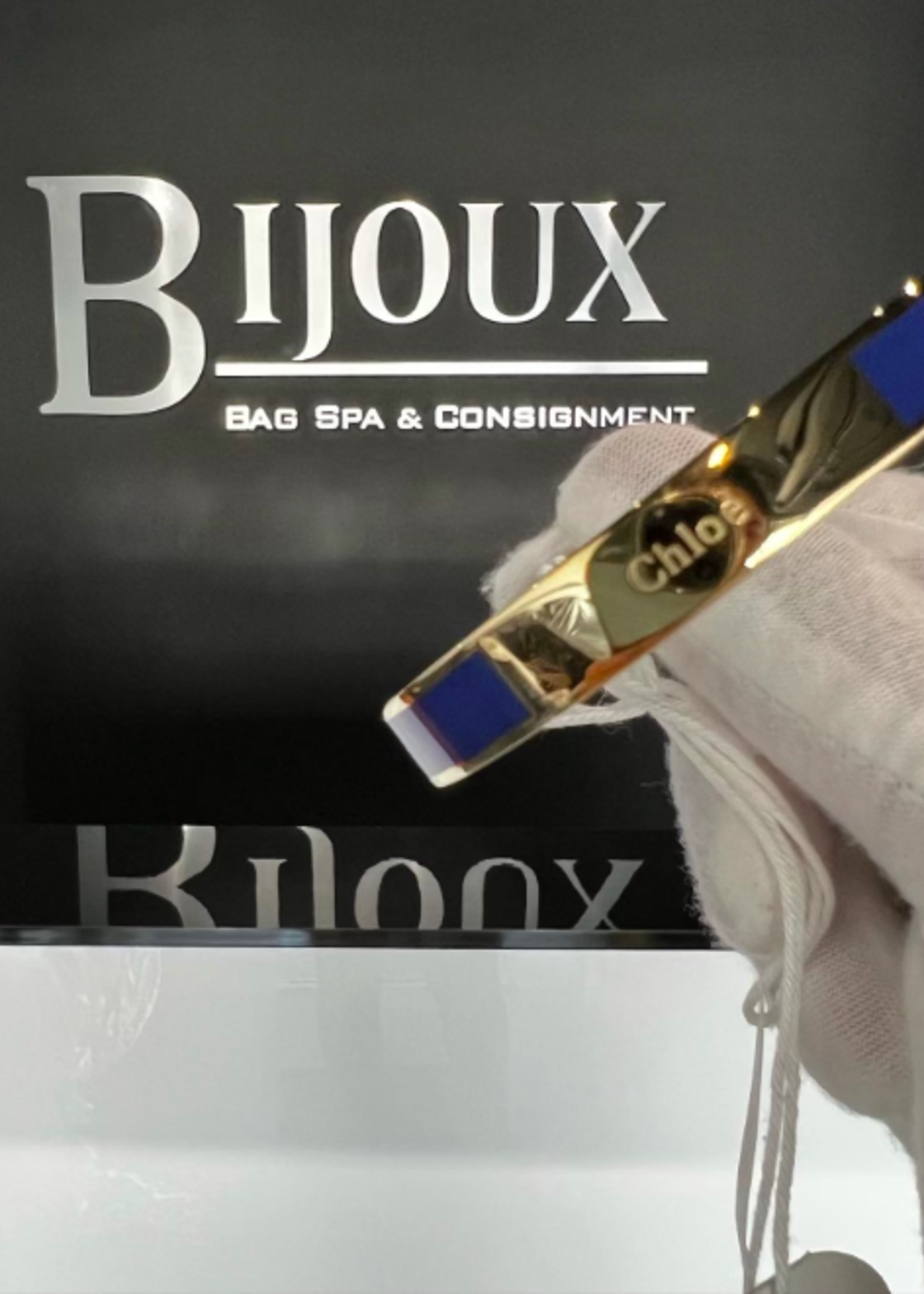 Chloe Chloe Blue Enamel Bracelet (BNIB)