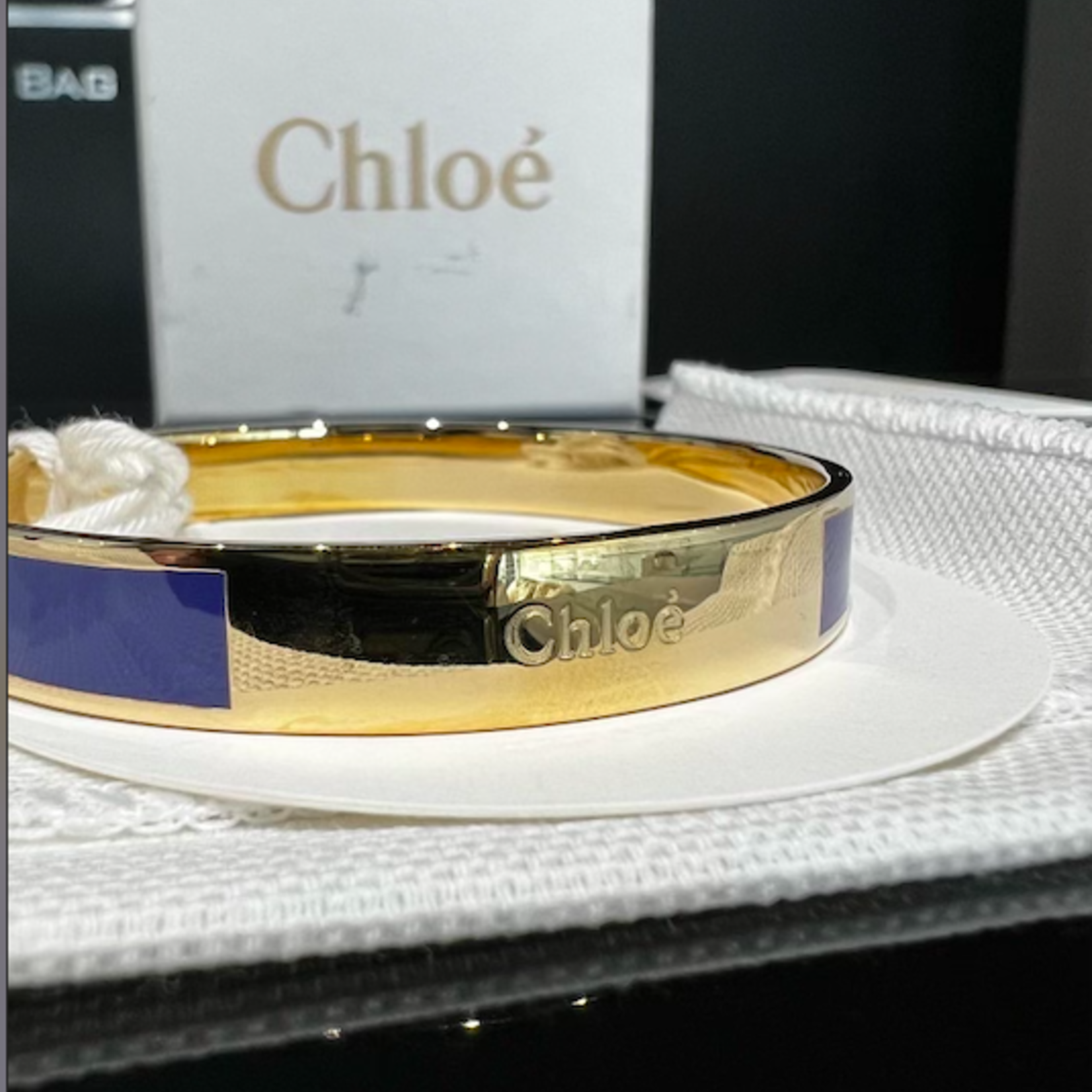 Chloe Chloe Blue Enamel Bracelet (BNIB)