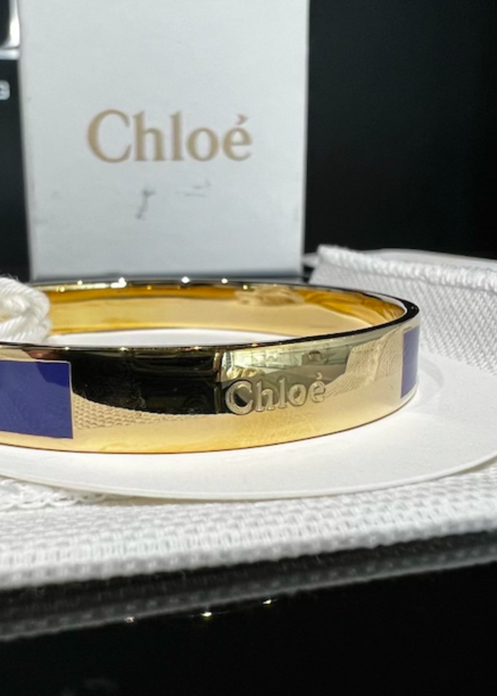 Chloe Chloe Blue Enamel Bracelet (BNIB)