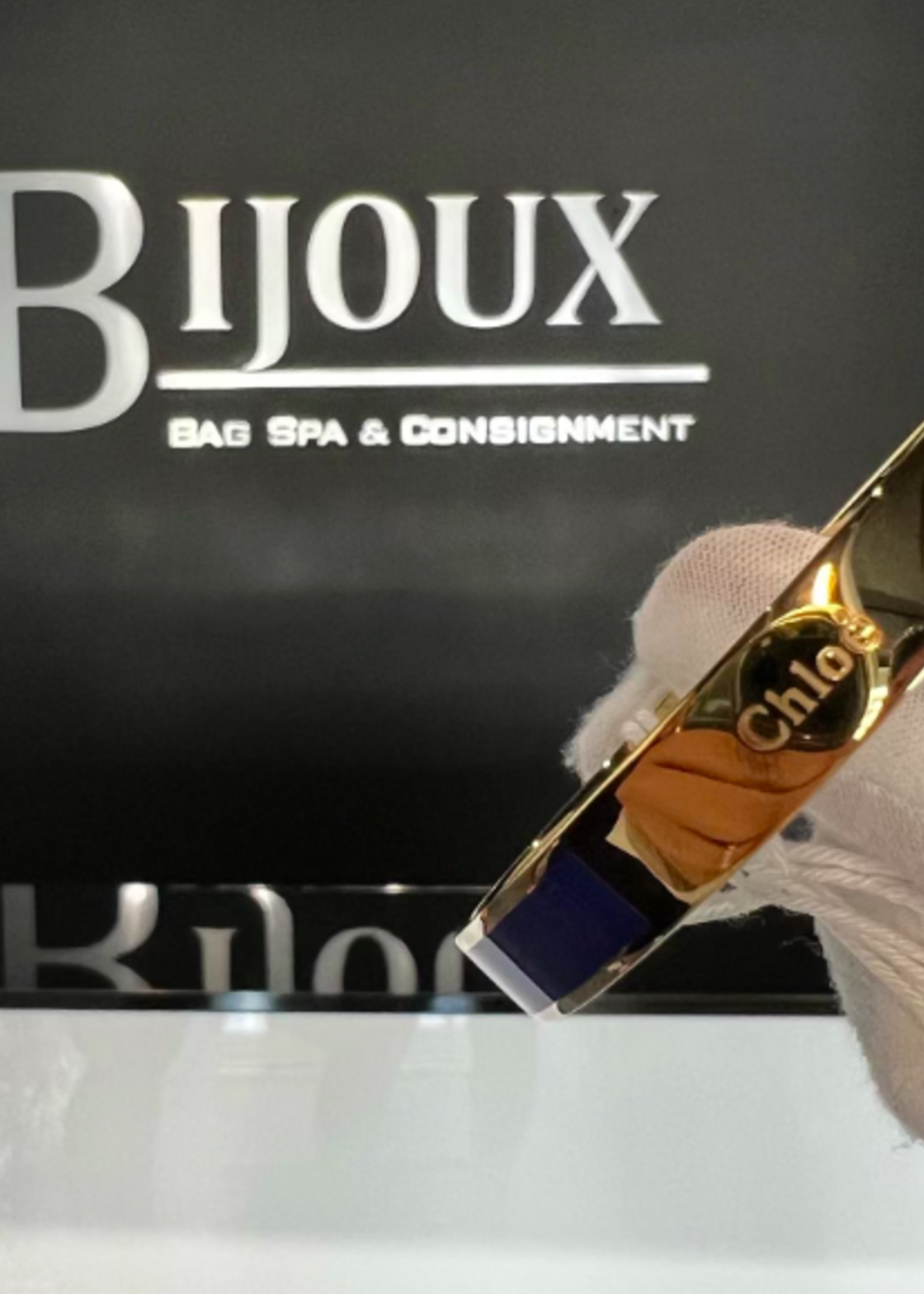 Chloe Chloe Blue Enamel Bracelet (BNIB)