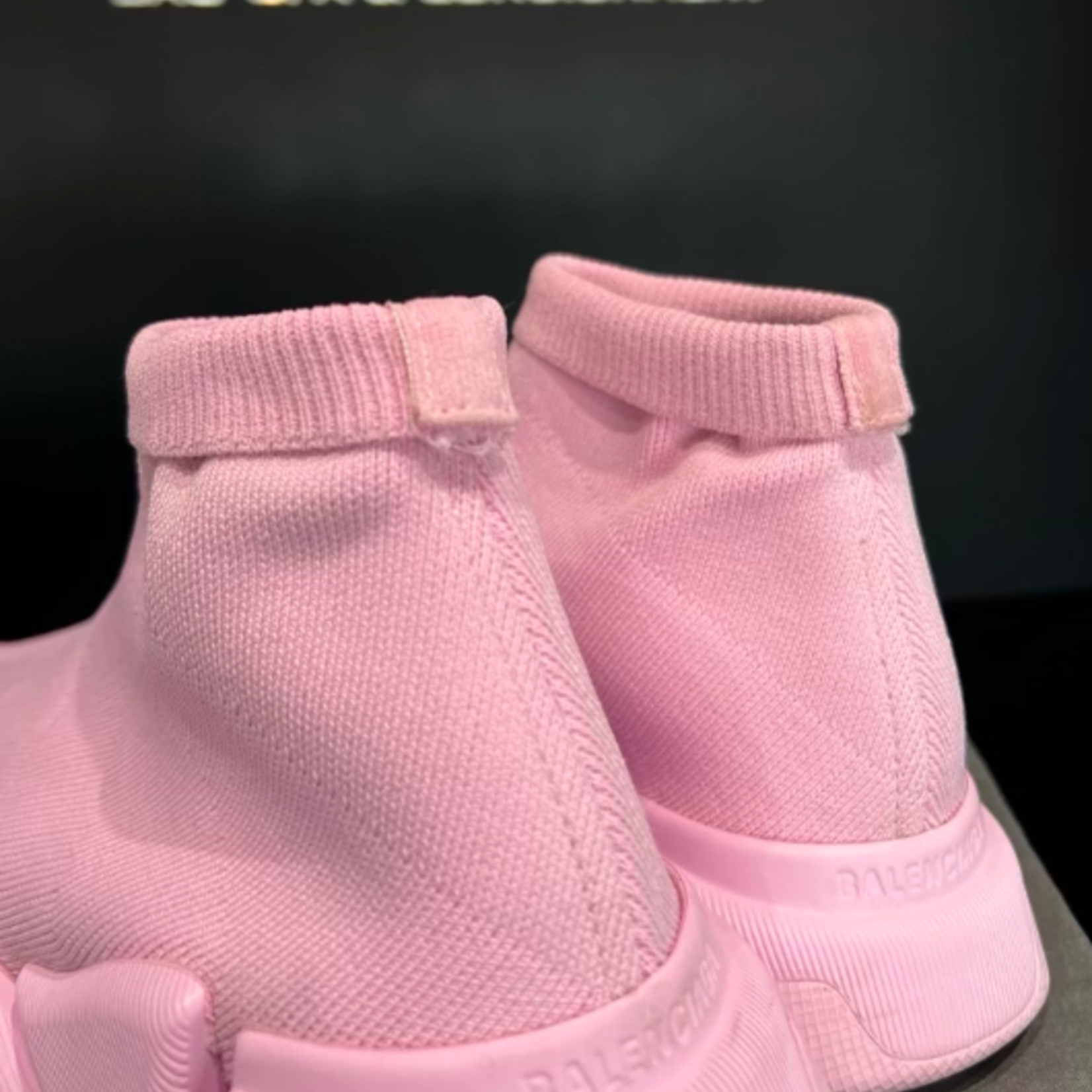 Balenciaga SOLD - Balenciaga Sock Shoe Pink- 37