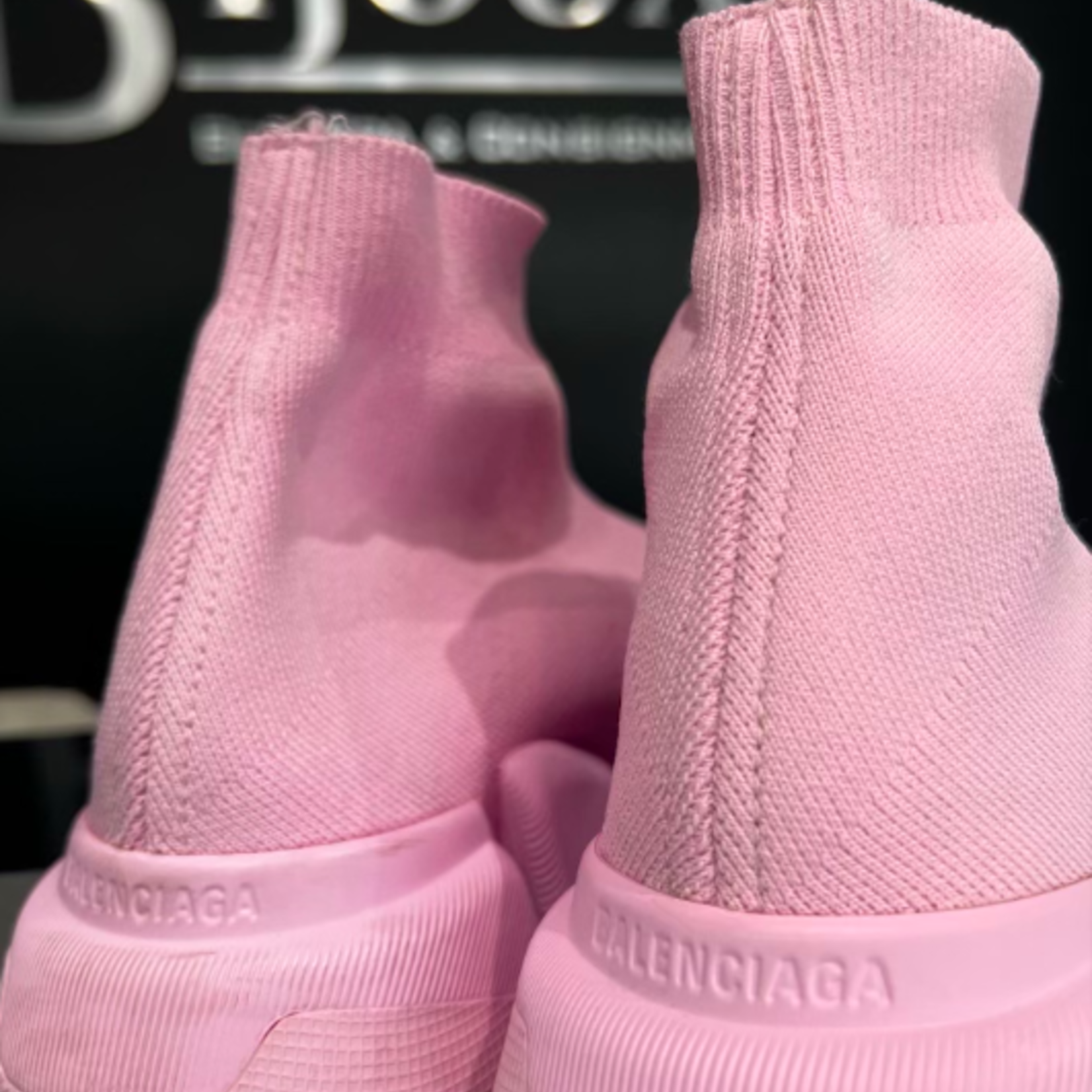 Balenciaga SOLD - Balenciaga Sock Shoe Pink- 37