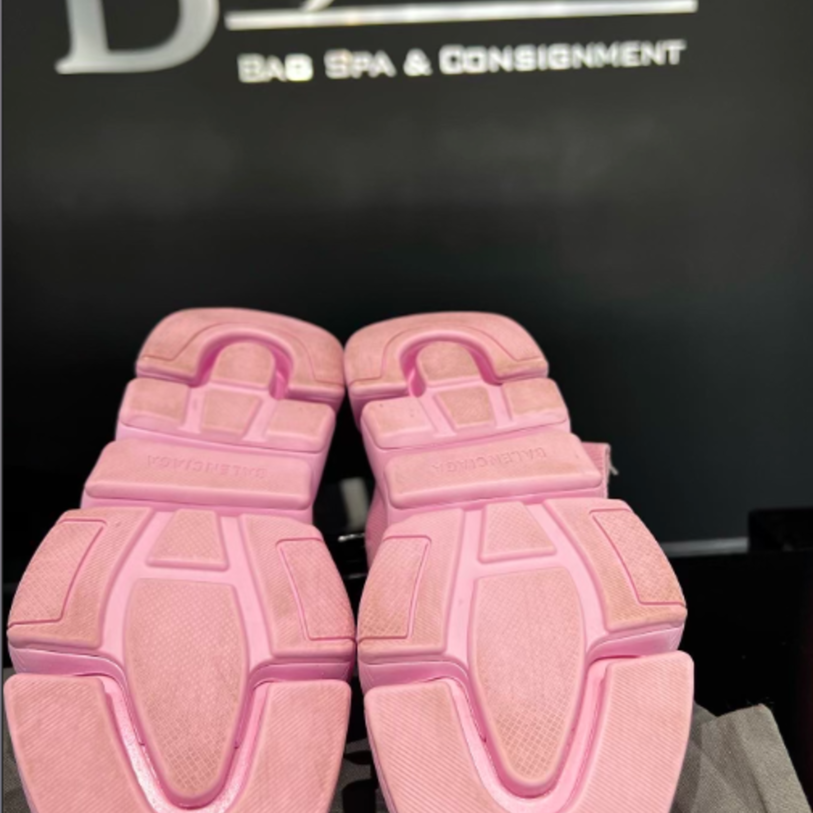 Balenciaga SOLD - Balenciaga Sock Shoe Pink- 37