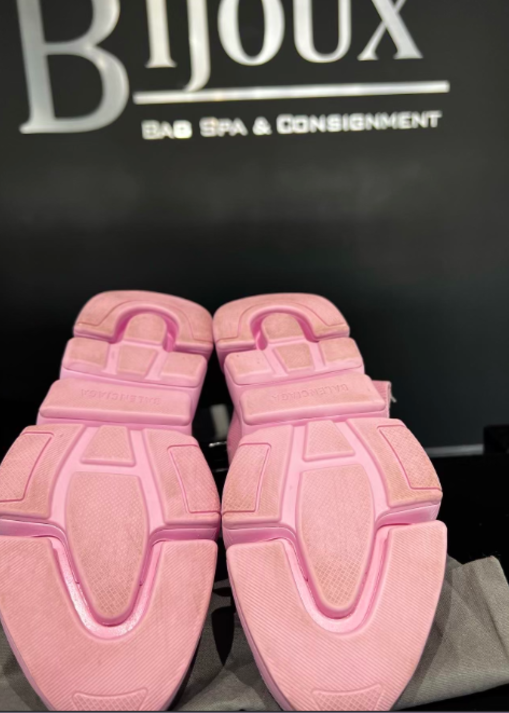 Balenciaga SOLD - Balenciaga Sock Shoe Pink- 37