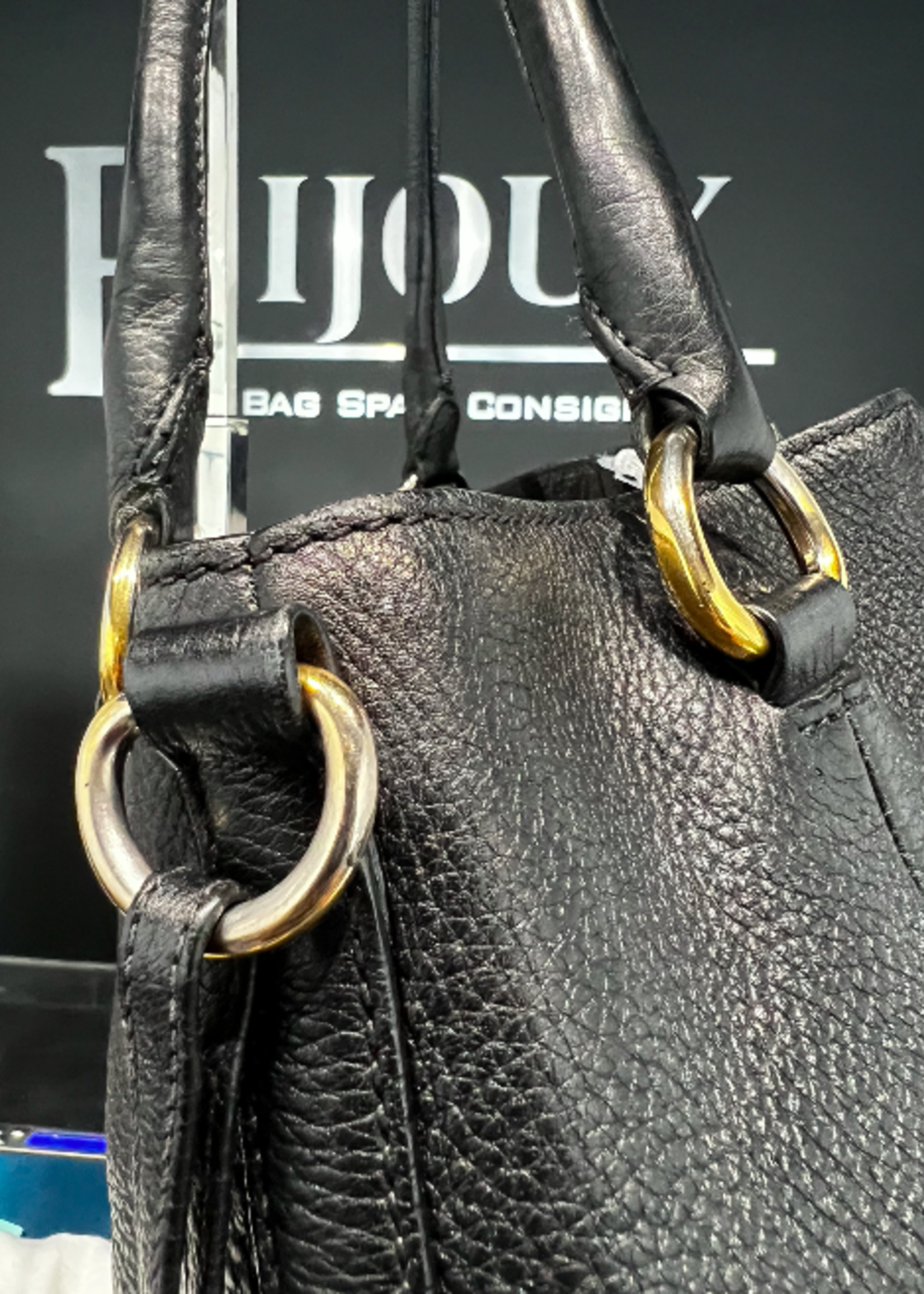 Prada SOLD - Prada Black Leather Tote