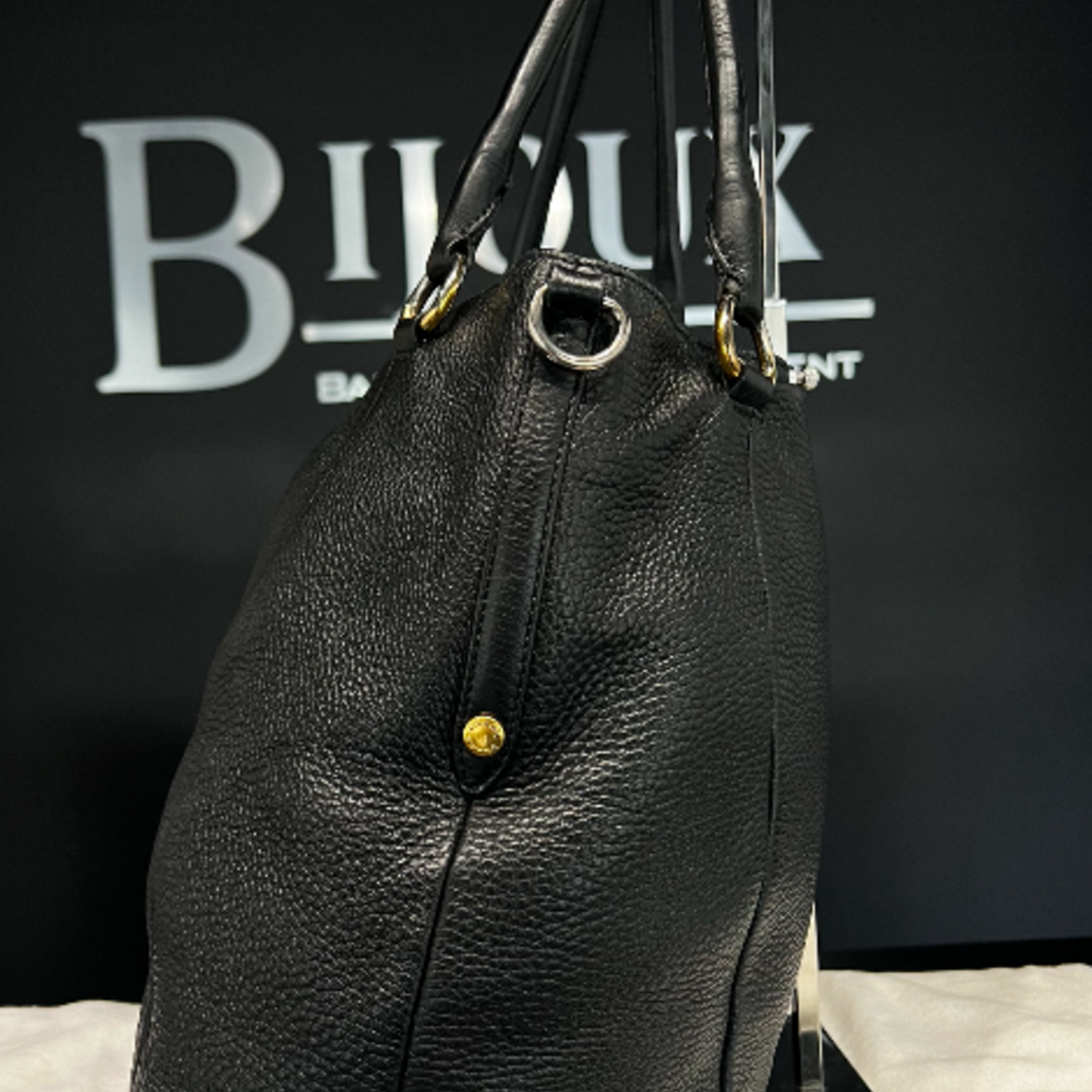 Prada SOLD - Prada Black Leather Tote