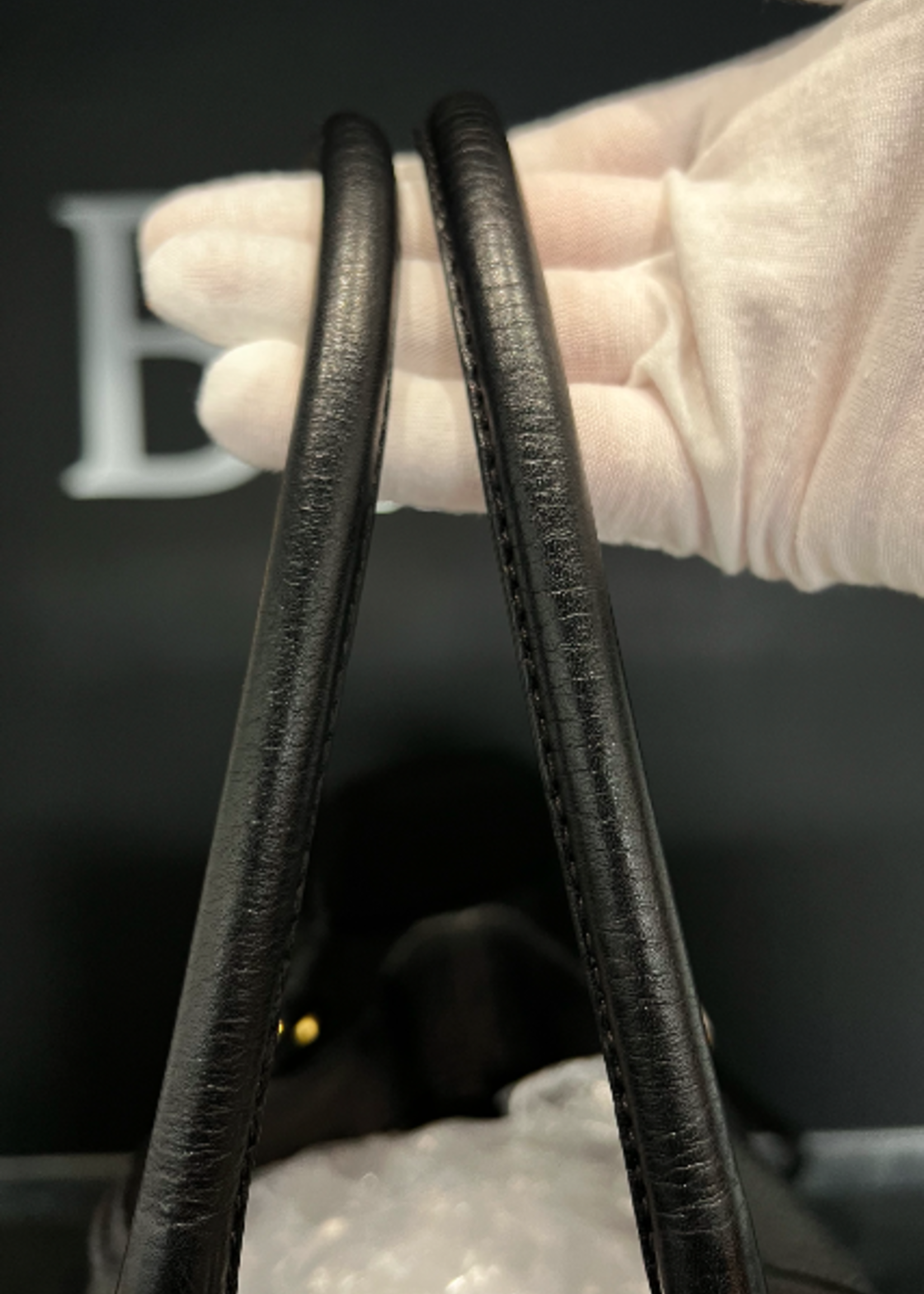 Prada SOLD - Prada Black Leather Tote