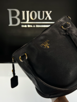 Prada SOLD - Prada Black Leather Tote