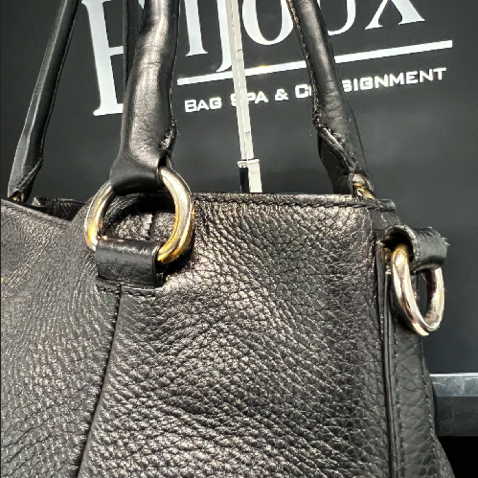 Prada SOLD - Prada Black Leather Tote