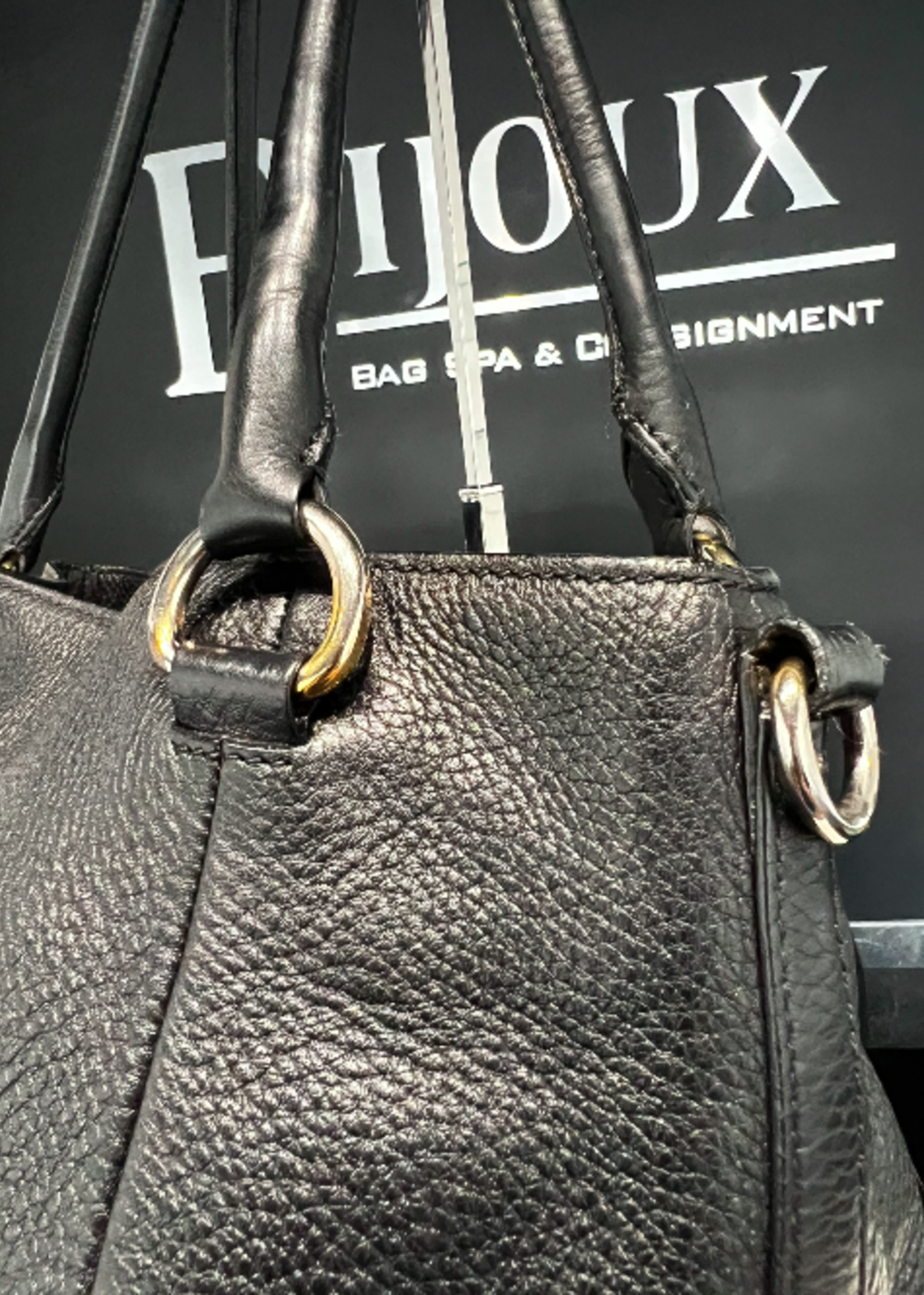 Prada SOLD - Prada Black Leather Tote