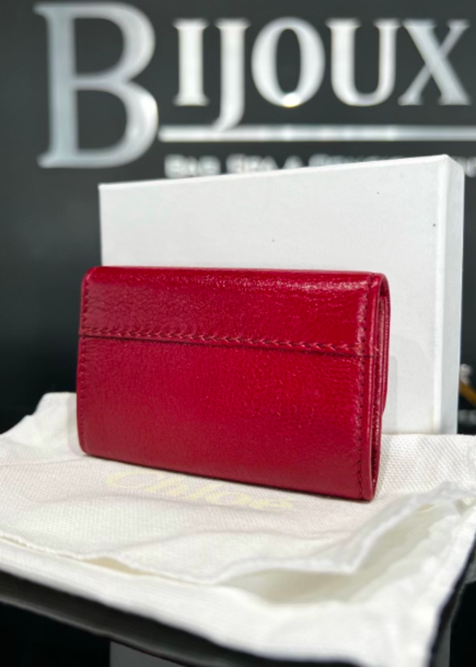 Chloe Chloe Key Red Holder