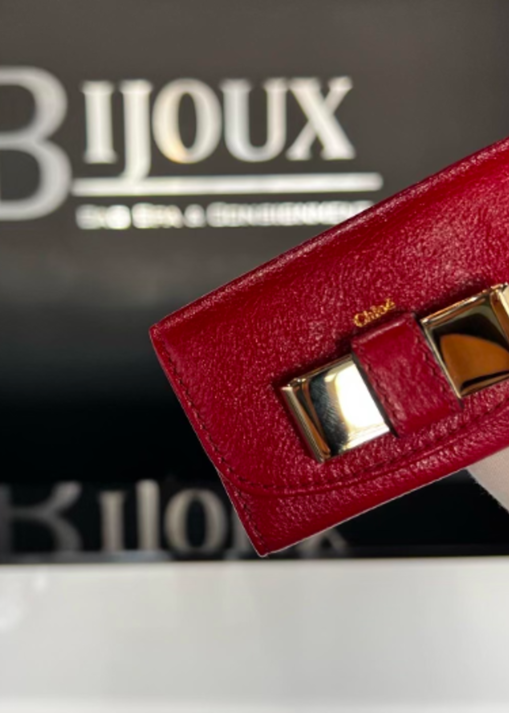 Chloe Chloe Key Red Holder