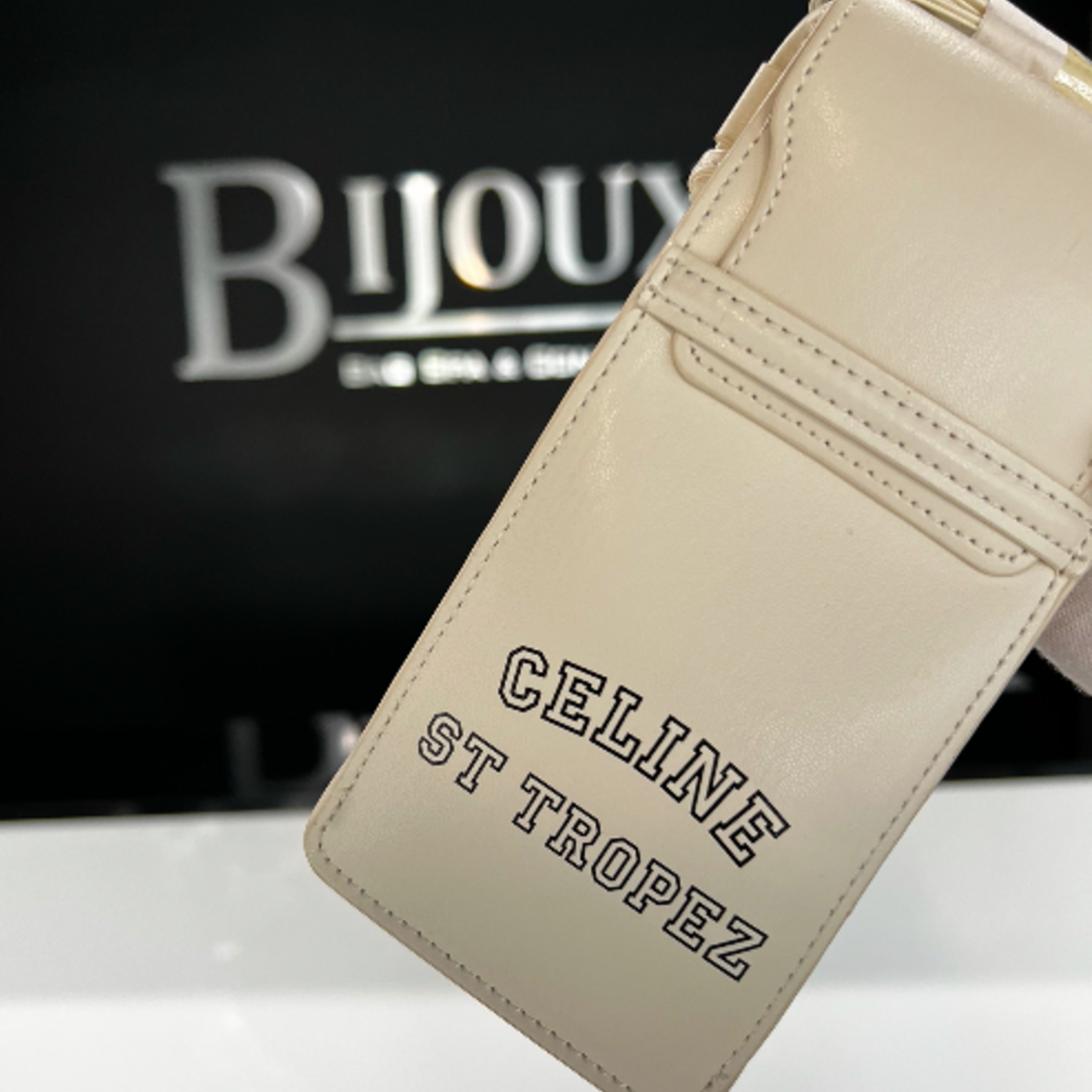 Celine SOLD - CELINE ST TROPEZ LEATHER CASE