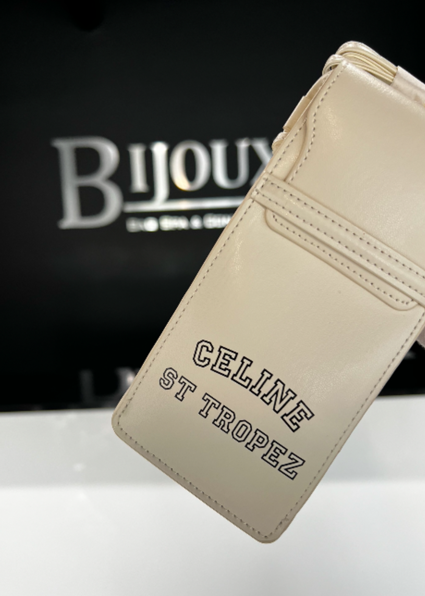 Celine SOLD - CELINE ST TROPEZ LEATHER CASE