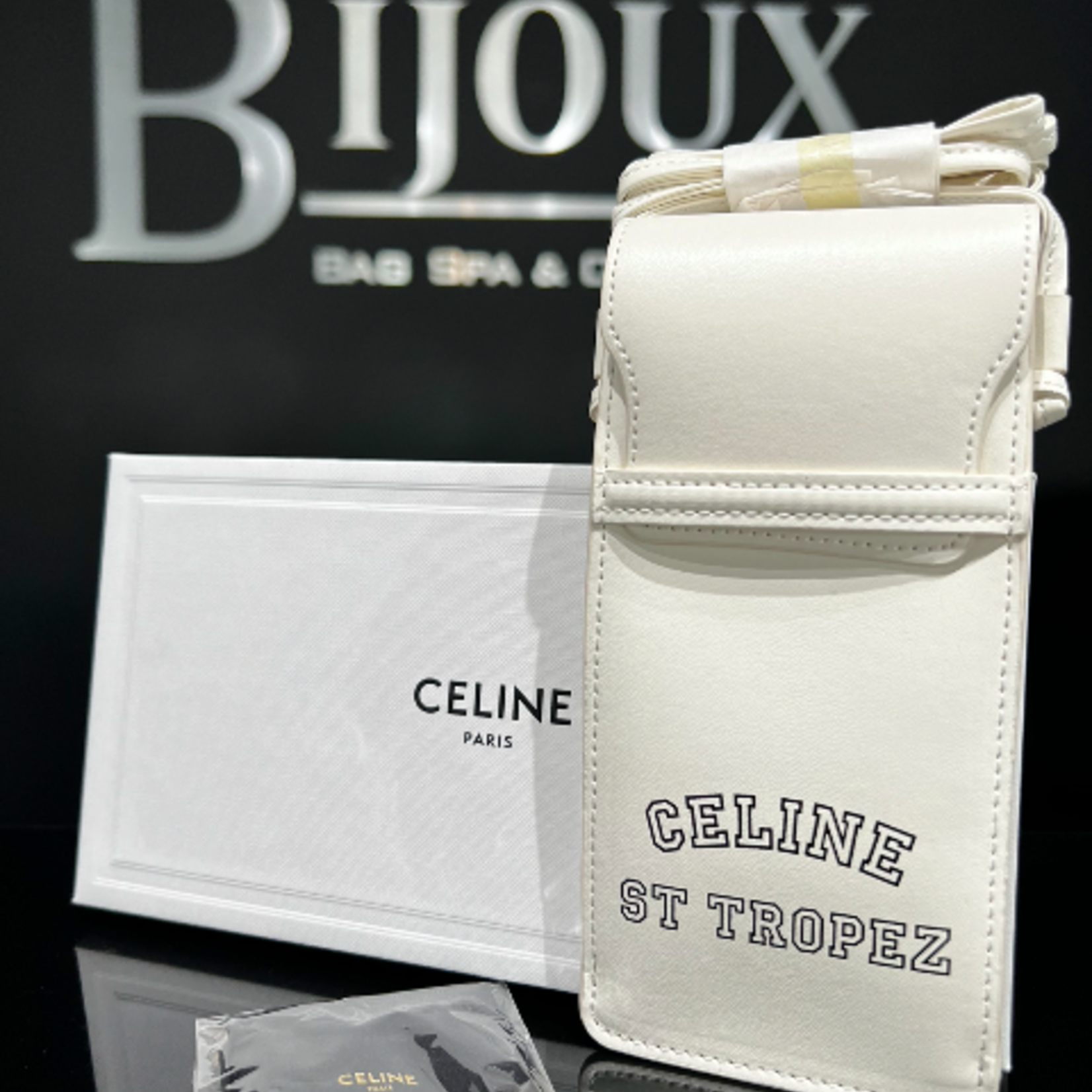 Celine SOLD - CELINE ST TROPEZ LEATHER CASE