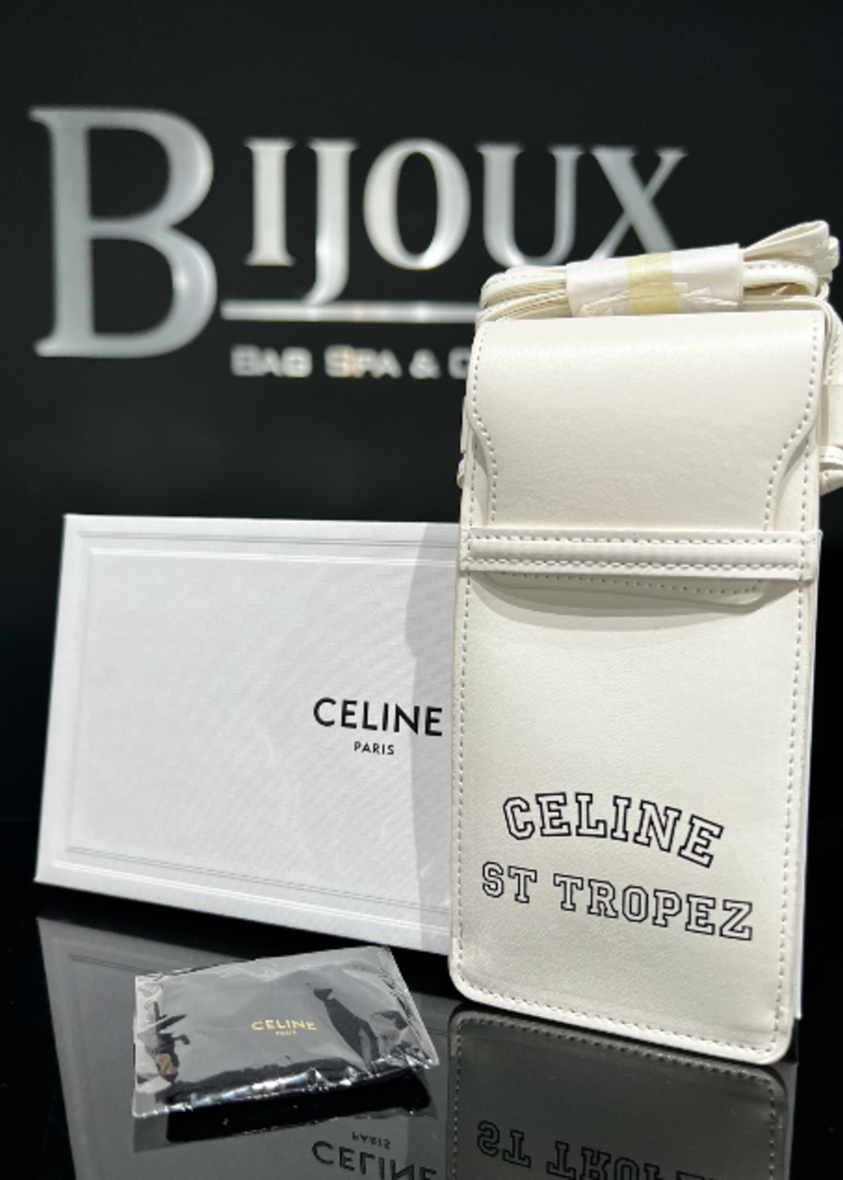 Celine SOLD - CELINE ST TROPEZ LEATHER CASE