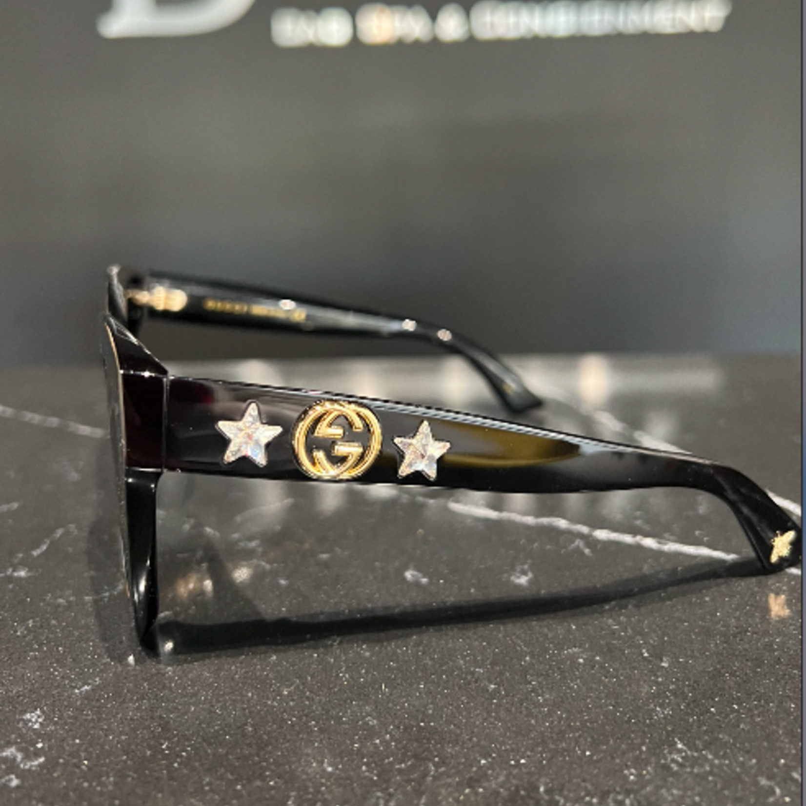 Gucci SOLD - Gucci Star Sunglasses GG0208S