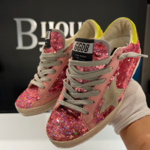 Golden Goose SOLD - Golden Goose Sequin Pink Sneakers 37