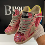 SOLD - Golden Goose Sequin Pink Sneakers 37