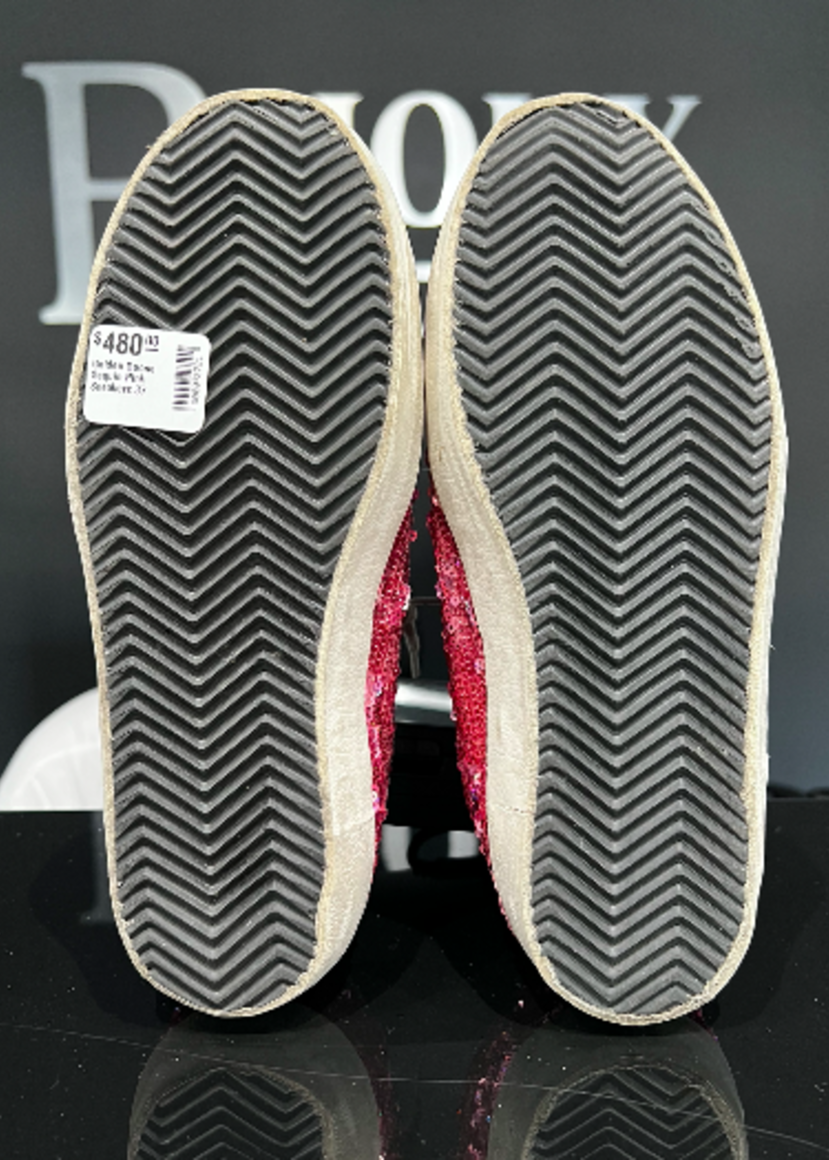 SOLD - Golden Goose Sequin Pink Sneakers 37