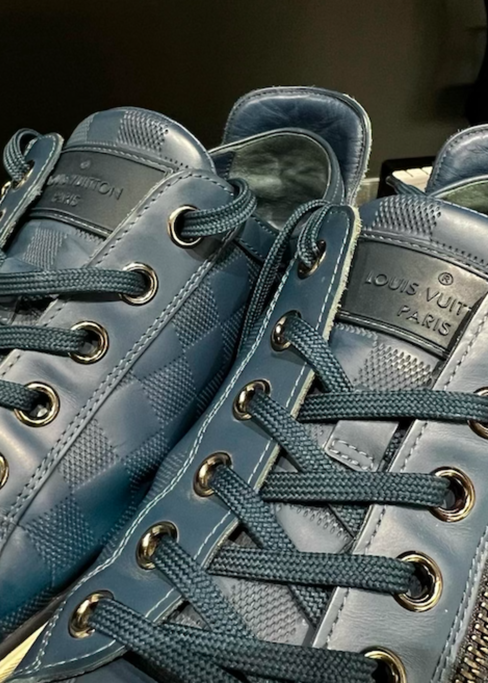 Louis Vuitton SOLD - Louis Vuitton Mens Challenge Zip Sneaker- EU 8/ US 9