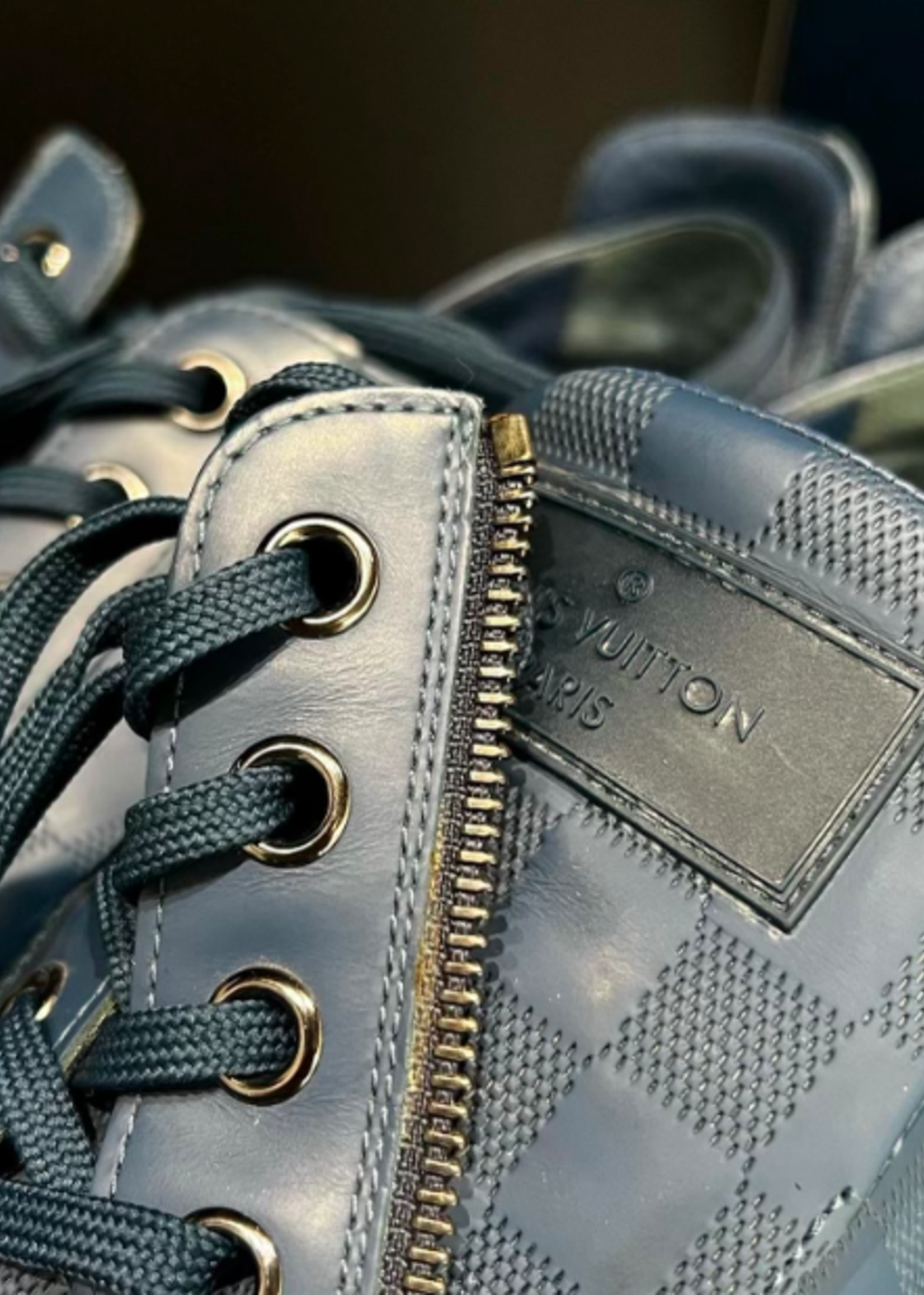 Louis Vuitton SOLD - Louis Vuitton Mens Challenge Zip Sneaker- EU 8/ US 9