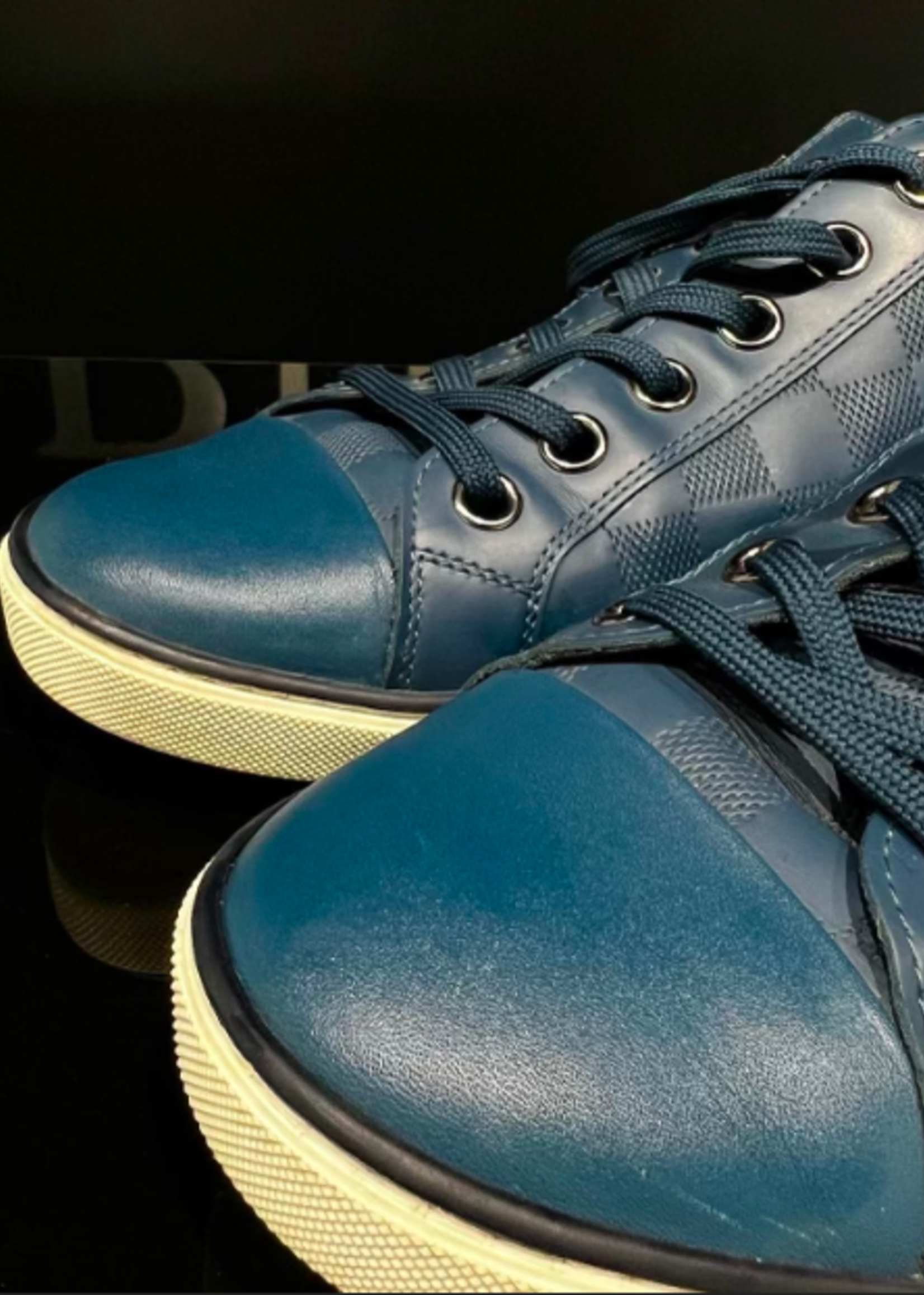 Louis Vuitton SOLD - Louis Vuitton Mens Challenge Zip Sneaker- EU 8/ US 9