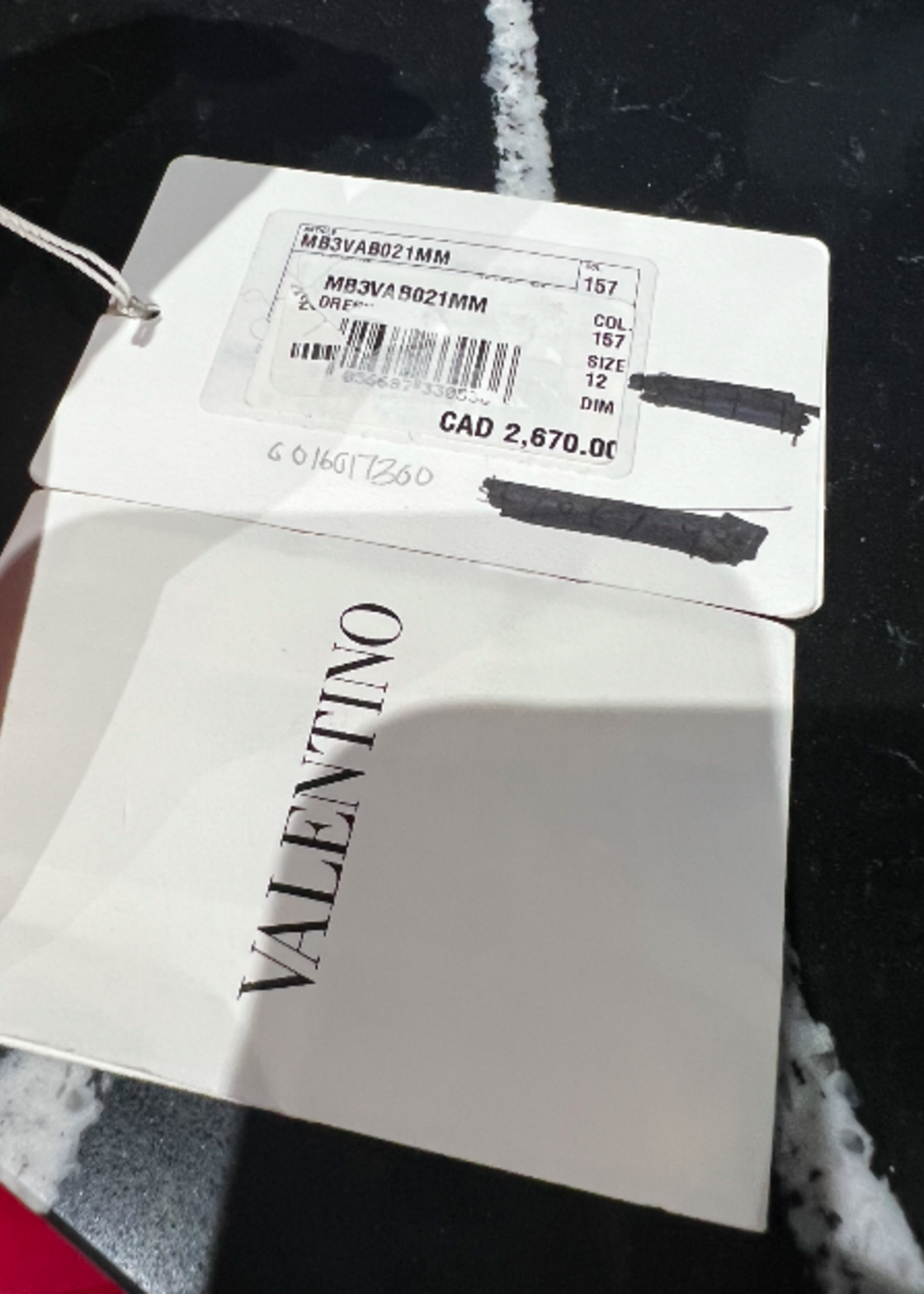 Valentino Valentino Red Trumpet Sleeve Wool/Silk Dress- US 12