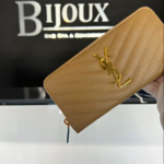 Saint Laurent SOLD - Saint Laurent Cassandre Matelassè Zip Around Wallet