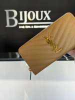 Saint Laurent SOLD - Saint Laurent Cassandre Matelassè Zip Around Wallet