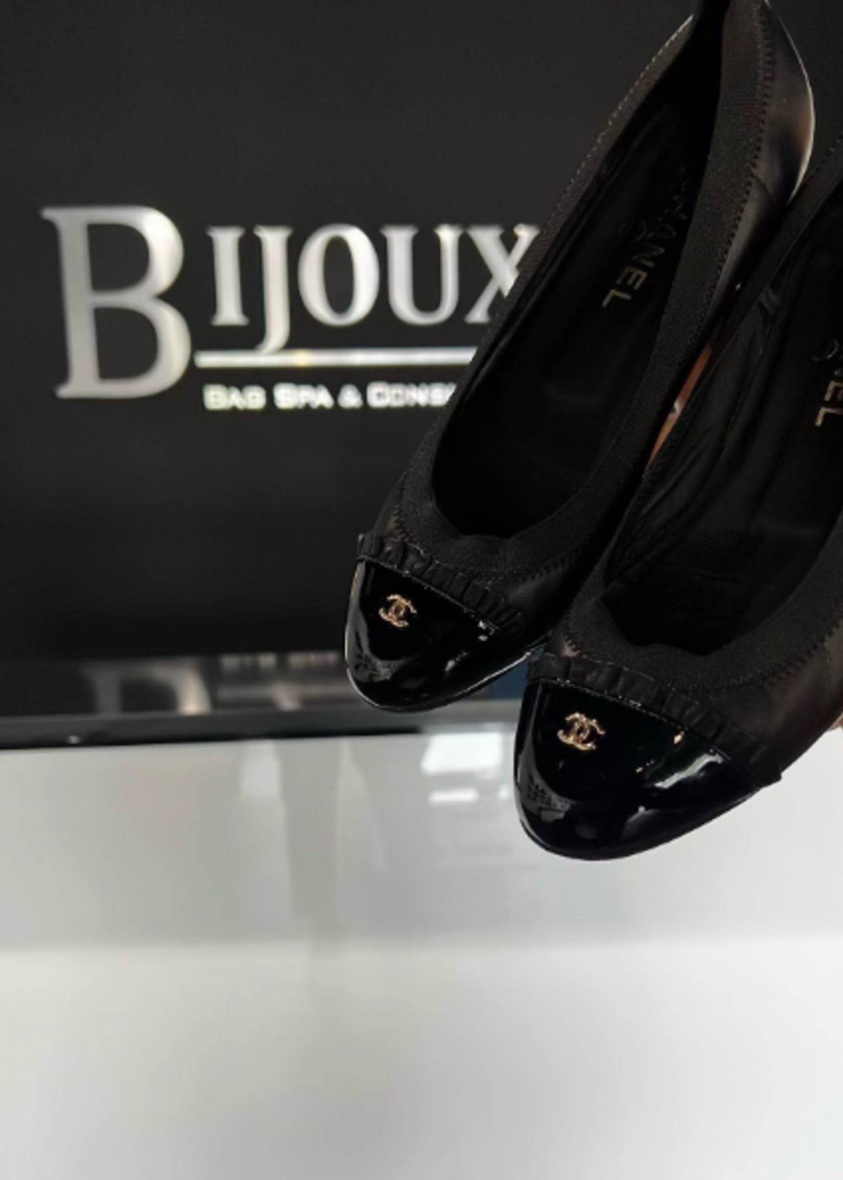 Chanel SOLD - Chanel Ballerina Flats 38.5