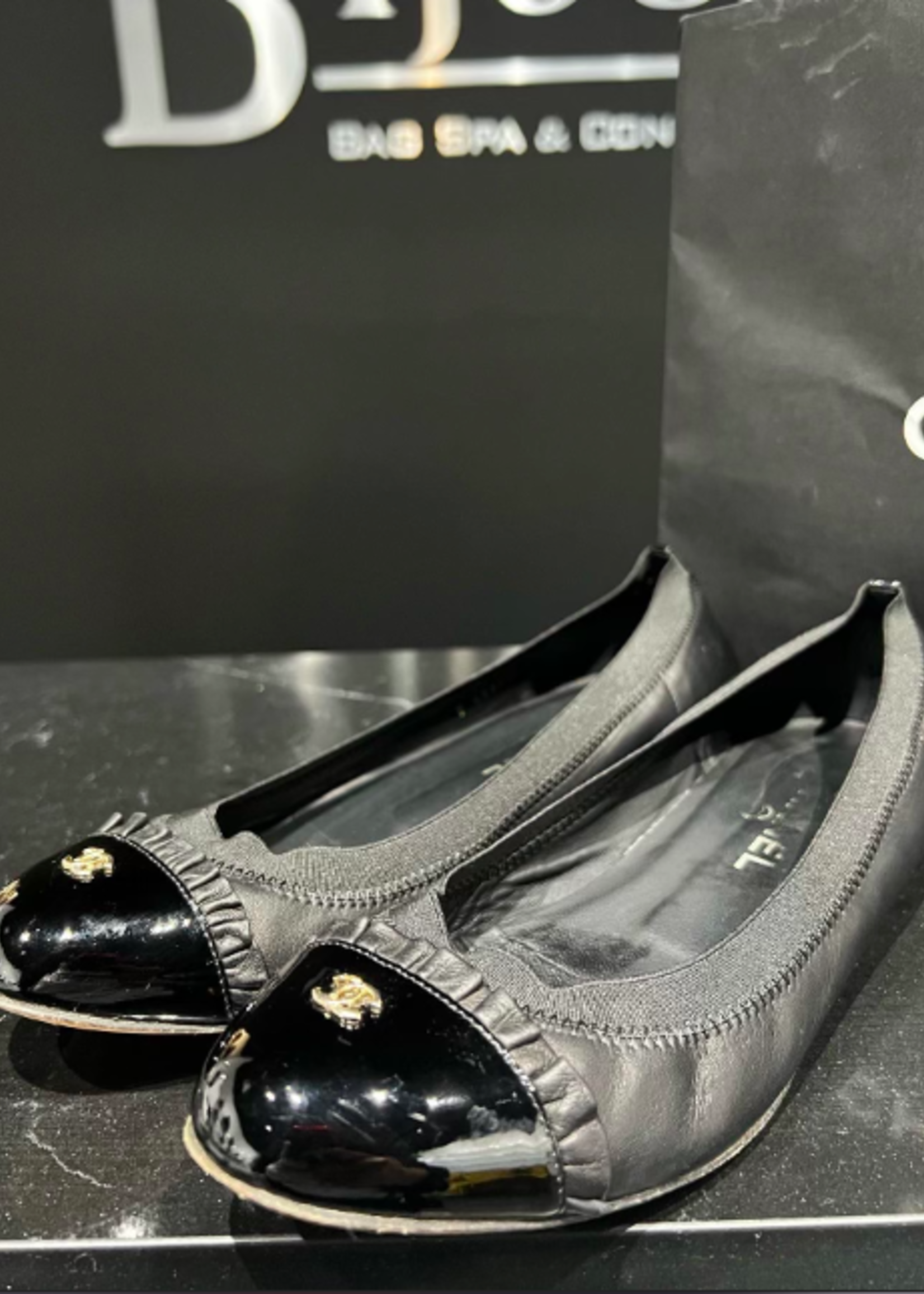 Chanel SOLD - Chanel Ballerina Flats 38.5