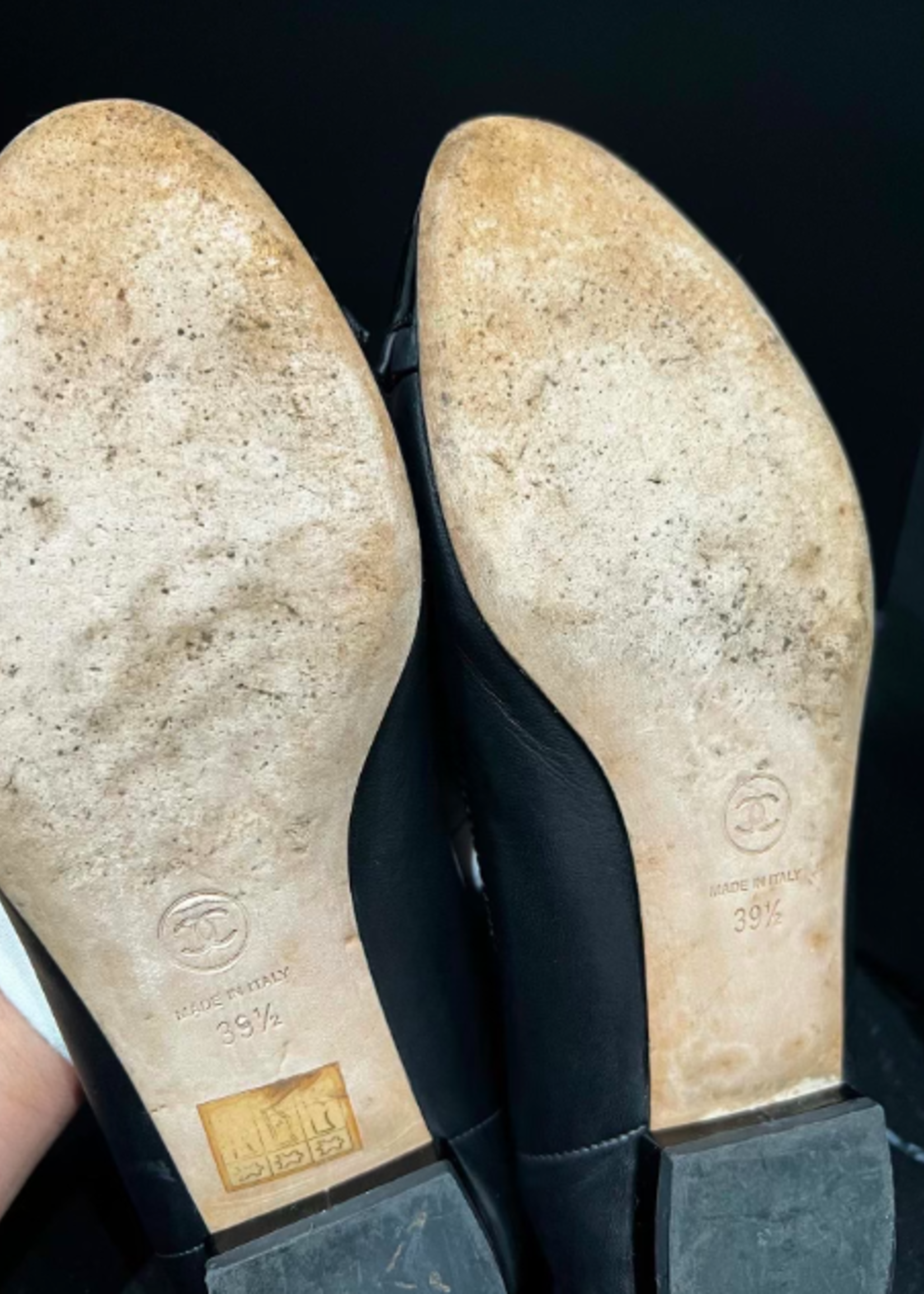 Chanel SOLD - Chanel Ballerina Flats 38.5