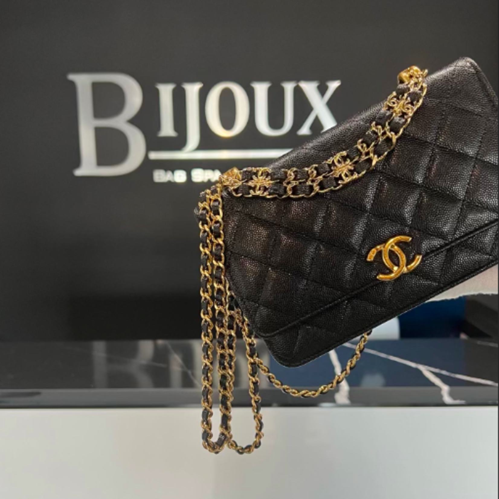 Chanel SOLD - Chanel Classic Handle Wallet on Chain