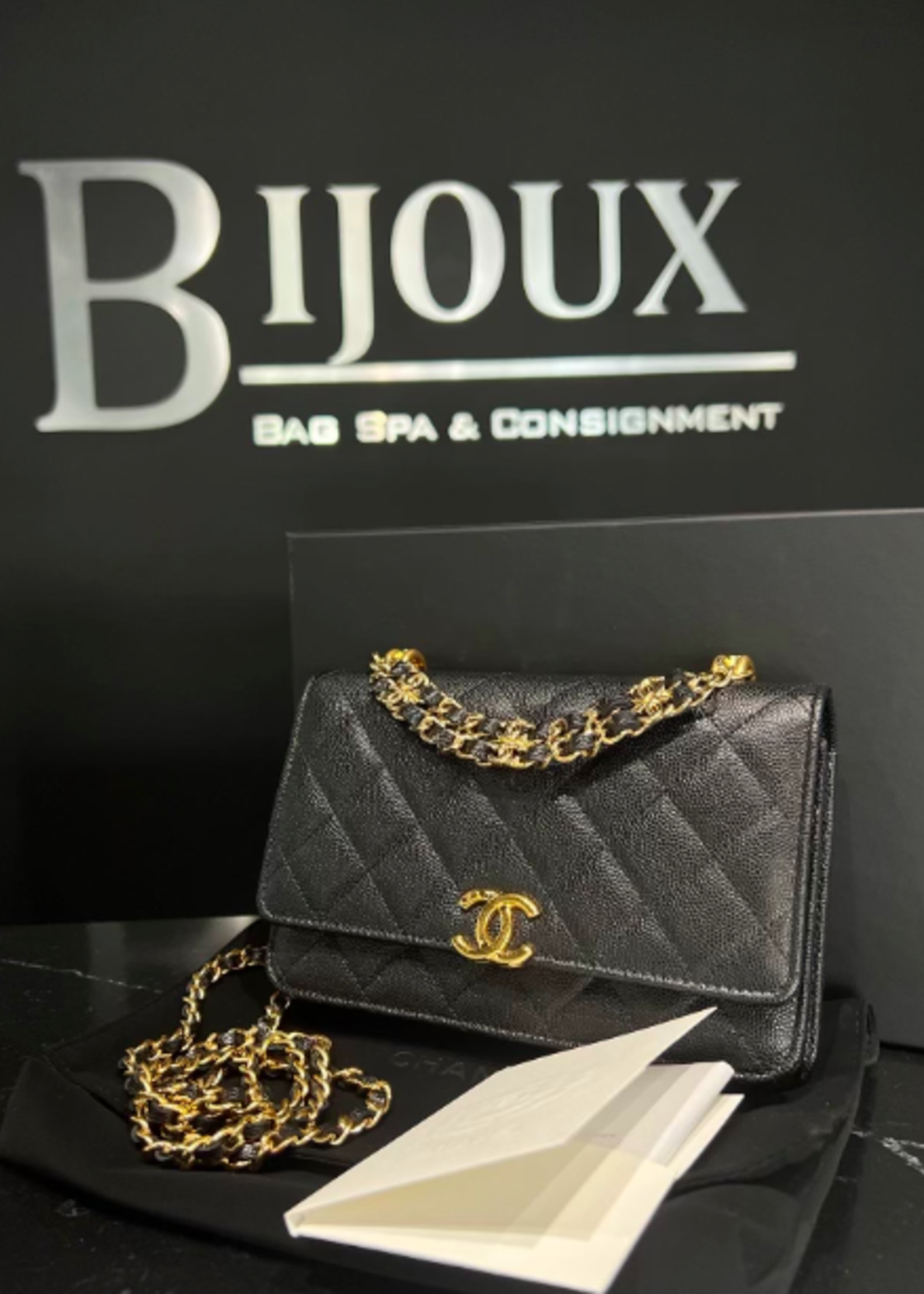 Chanel SOLD - Chanel Classic Handle Wallet on Chain