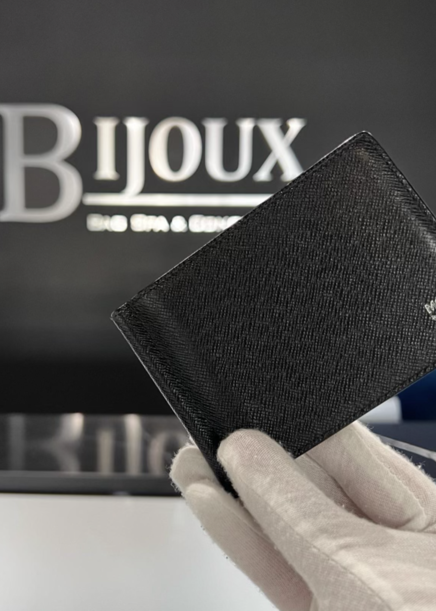 MCM SOLD - MCM Bifold Wallet with Money Clip