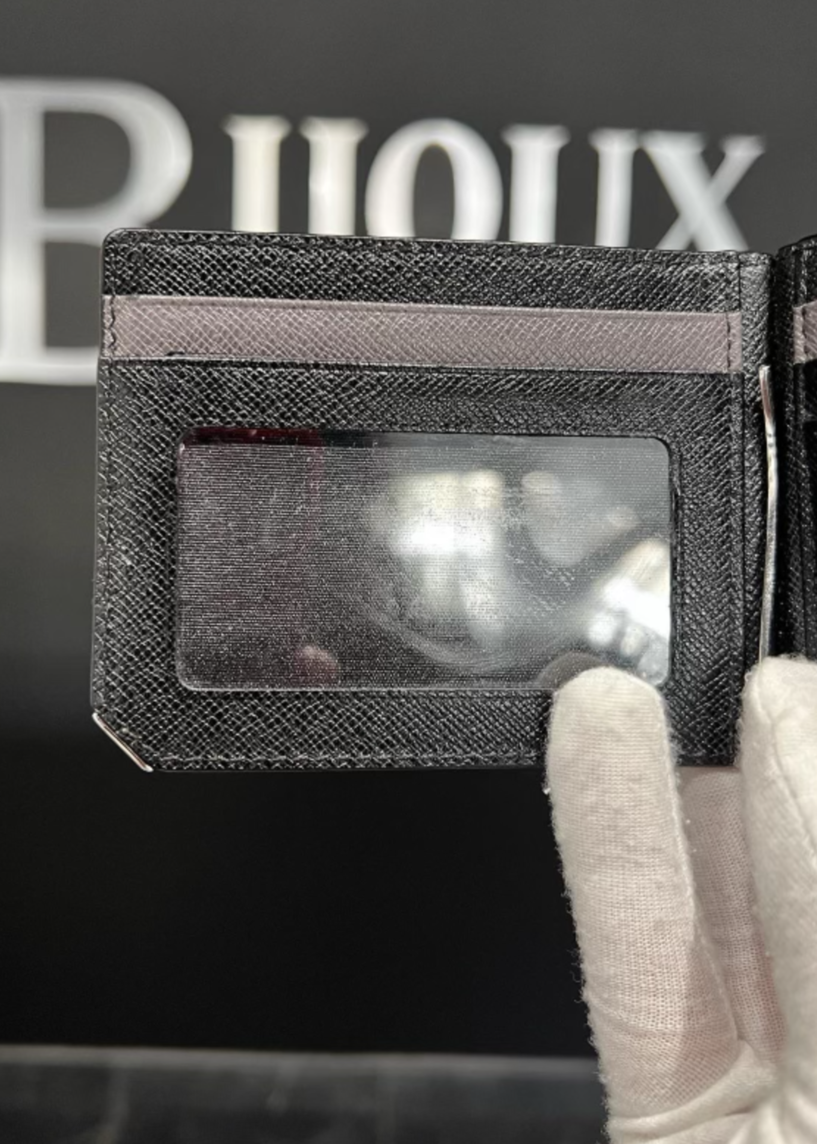 MCM SOLD - MCM Bifold Wallet with Money Clip