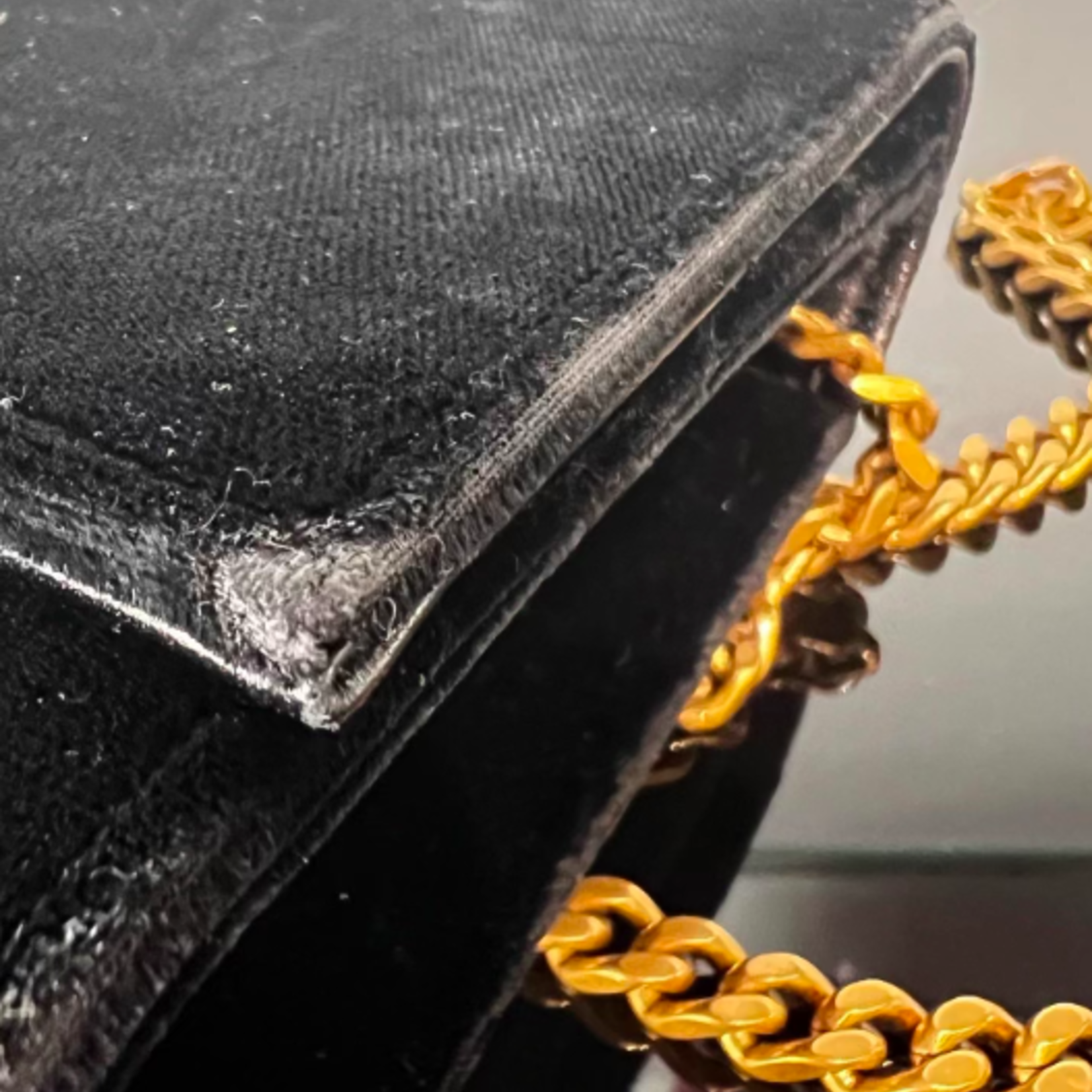 Saint Laurent SOLD - Saint Laurent Suede Tassel Black Kate Bag