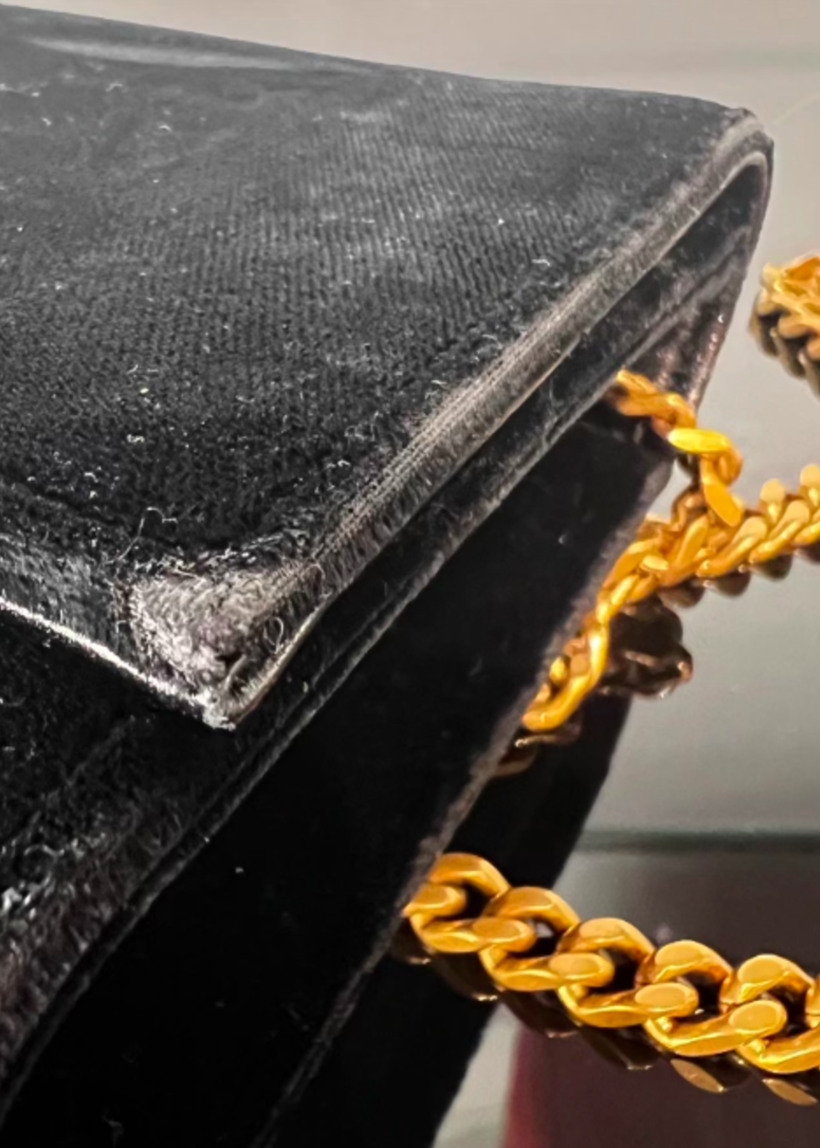 Saint Laurent SOLD - Saint Laurent Suede Tassel Black Kate Bag