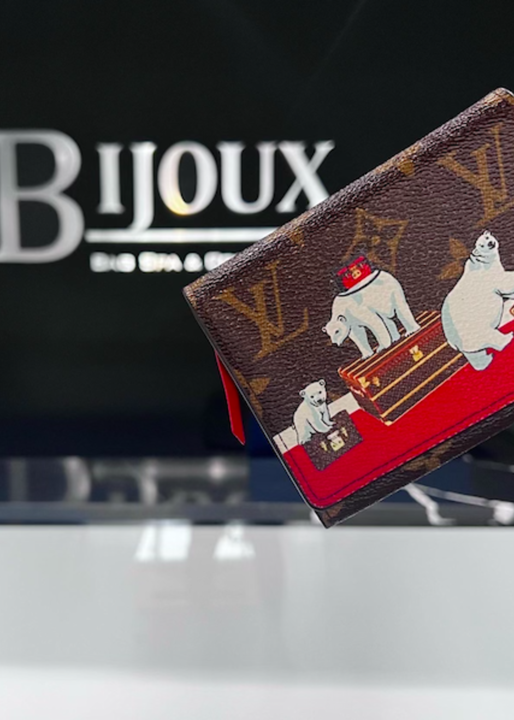 Louis Vuitton SOLD - Louis Vuitton Limited Edition Polar Bear Victroine Wallet