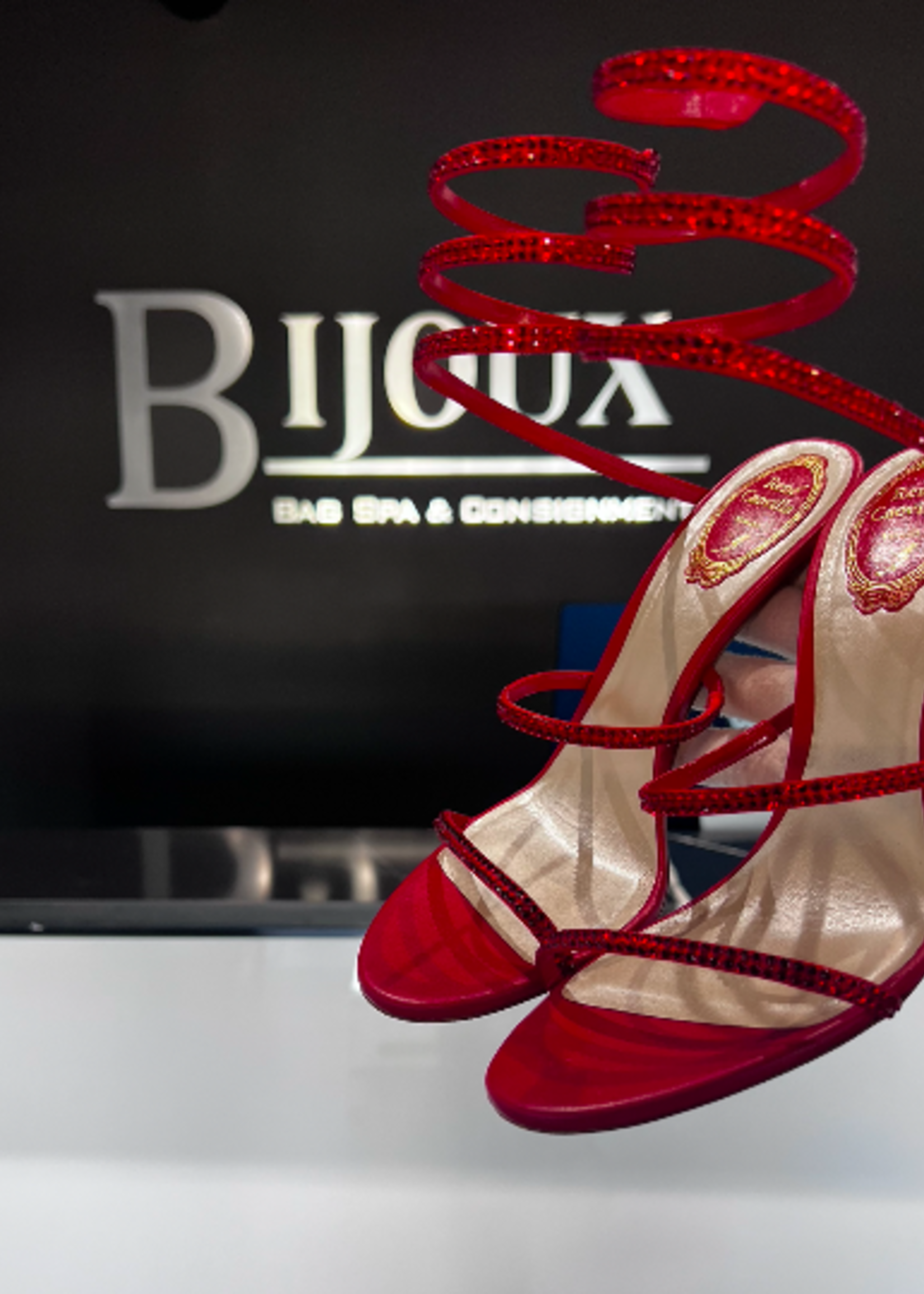 Rene Caovilla SOLD - Rene Caovilla Red Size - 40.5