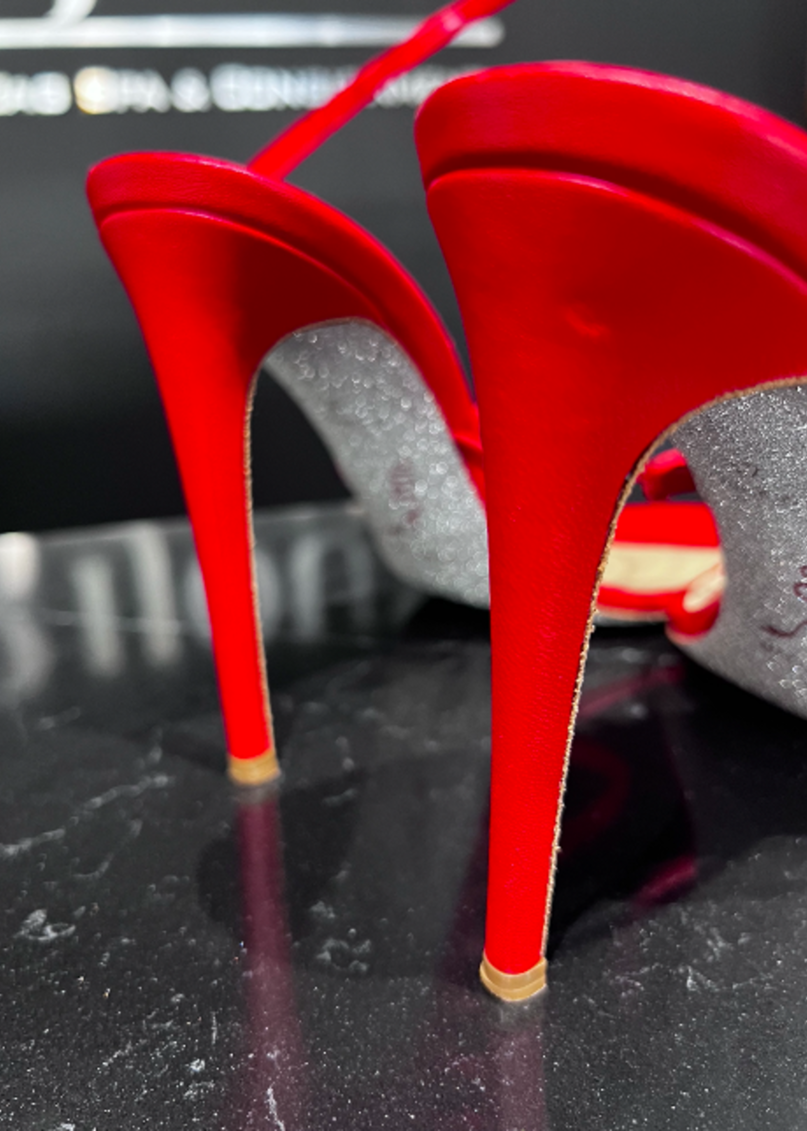 Rene Caovilla SOLD - Rene Caovilla Red Size - 40.5