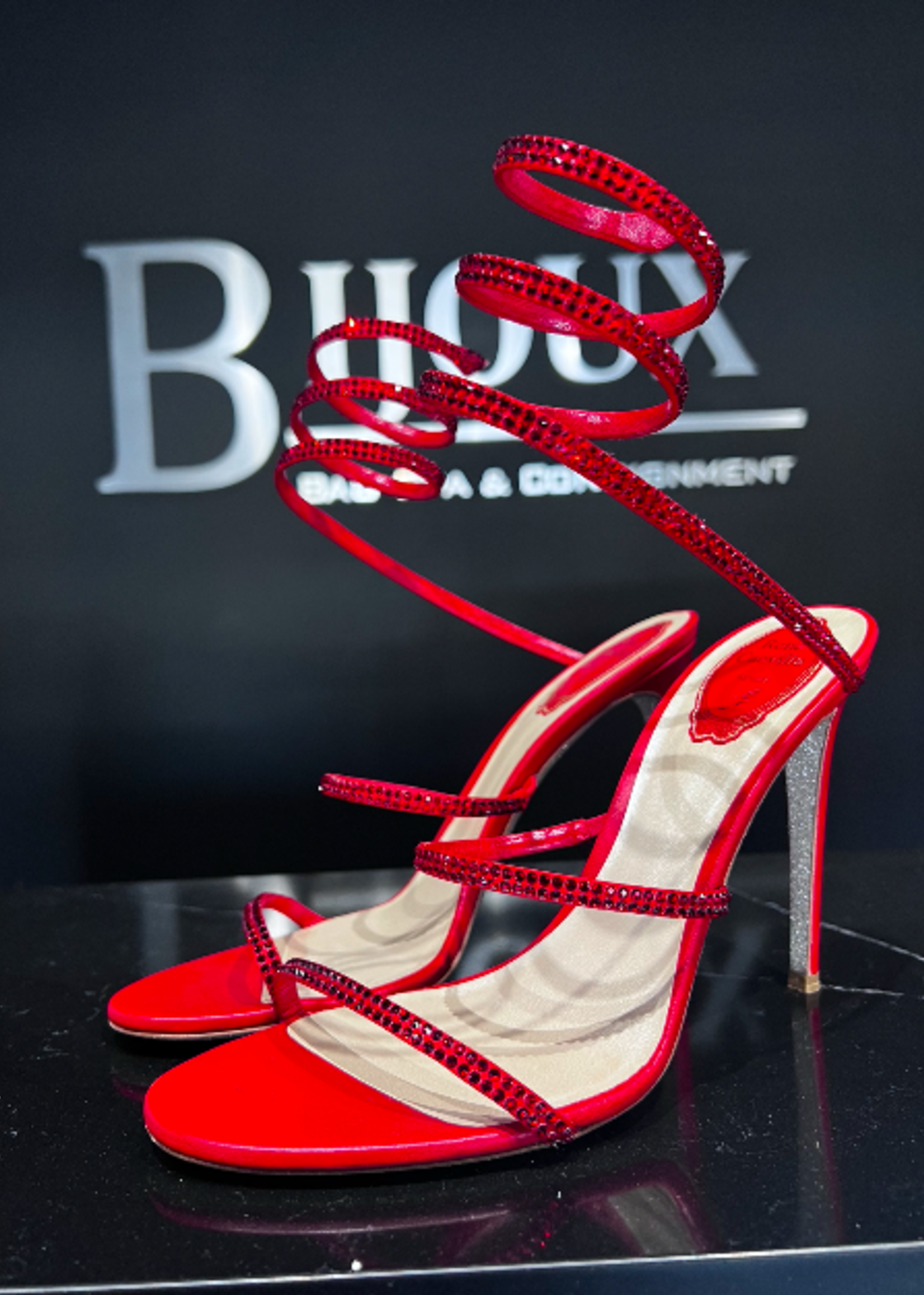 Rene Caovilla SOLD - Rene Caovilla Red Size - 40.5