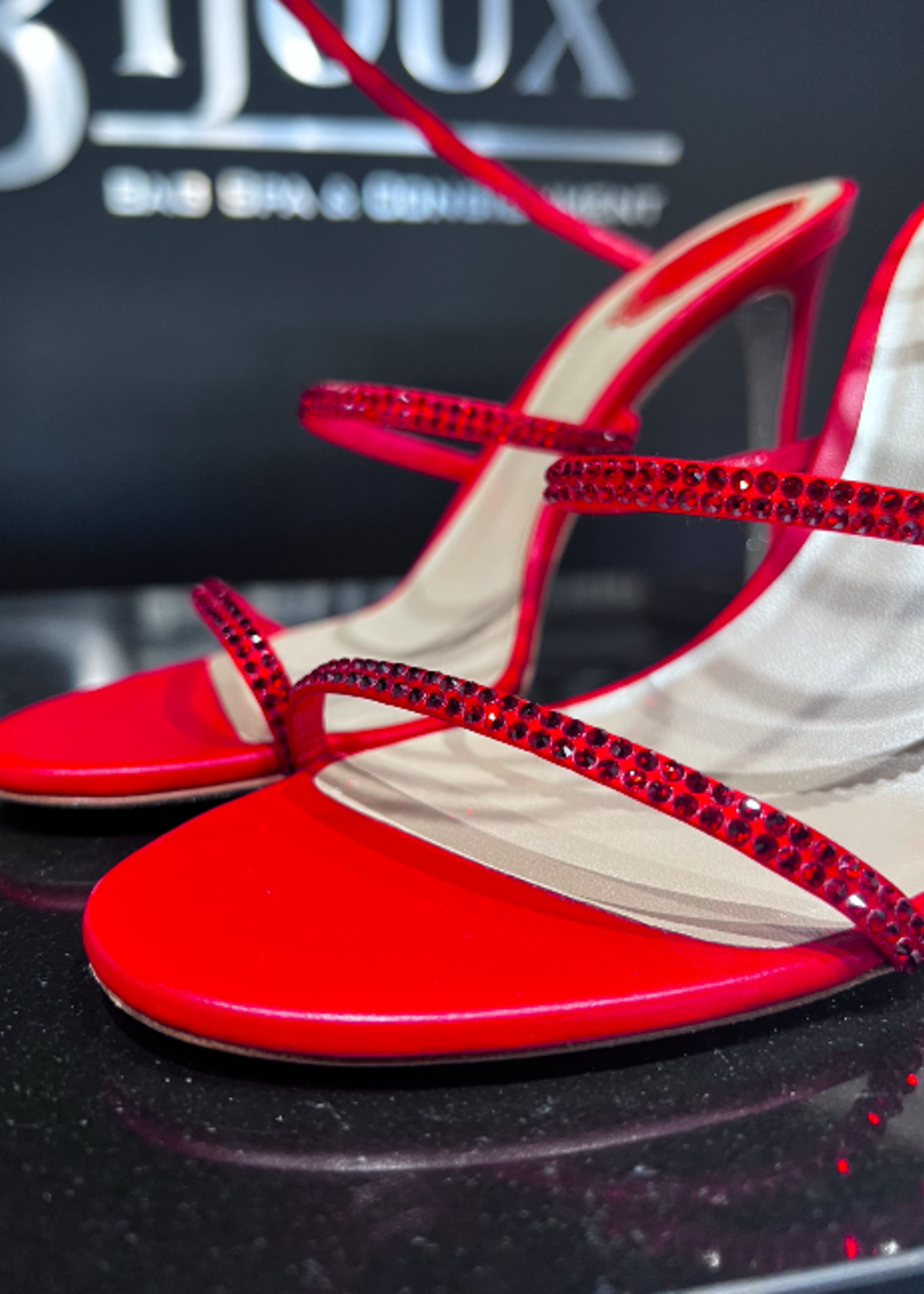 Rene Caovilla SOLD - Rene Caovilla Red Size - 40.5