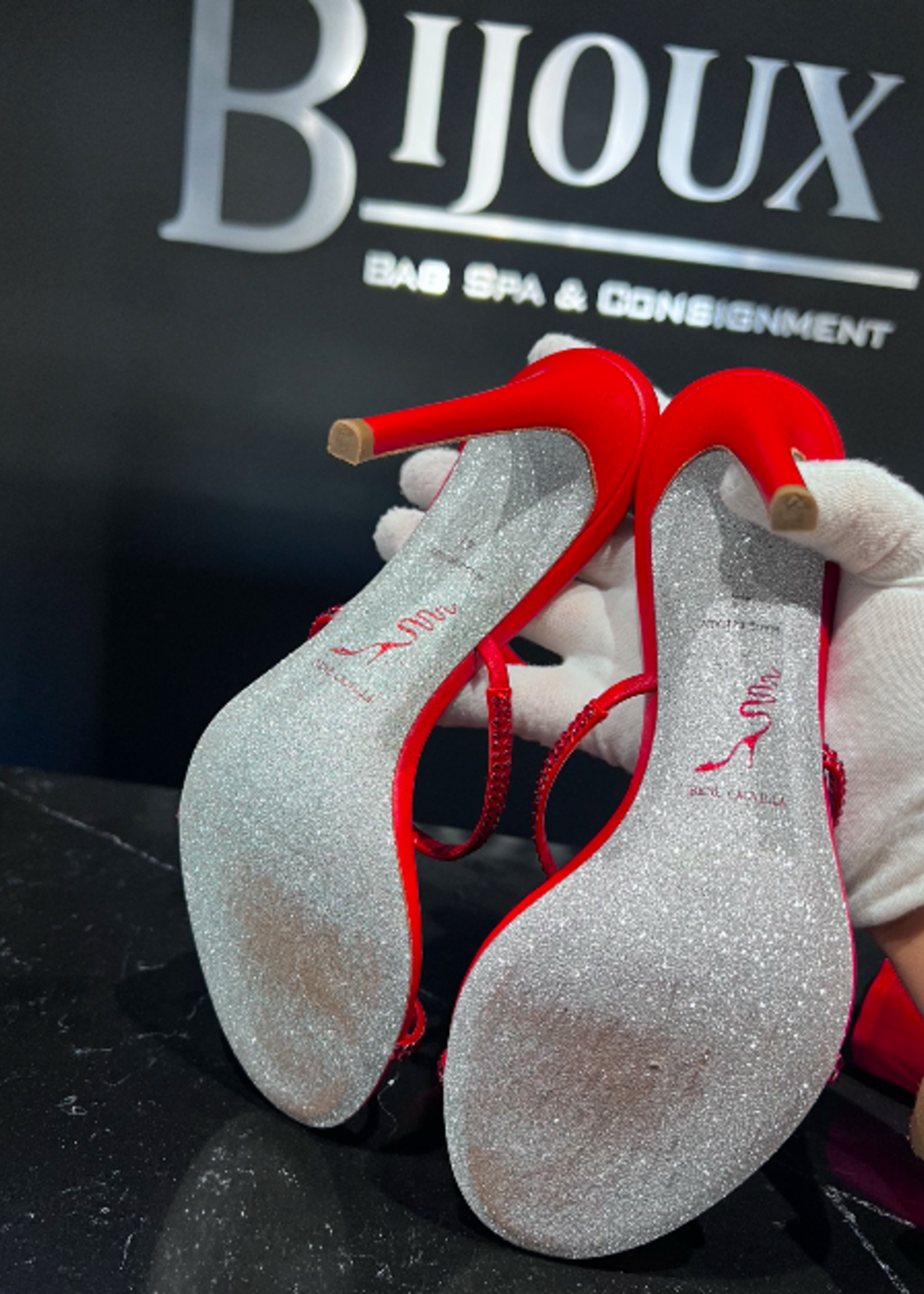 Rene Caovilla SOLD - Rene Caovilla Red Size - 40.5