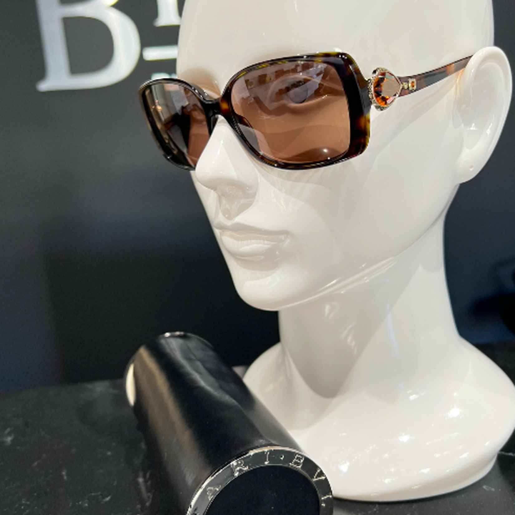 Bvlgari Swarovski Gem 8079 Sunglasses