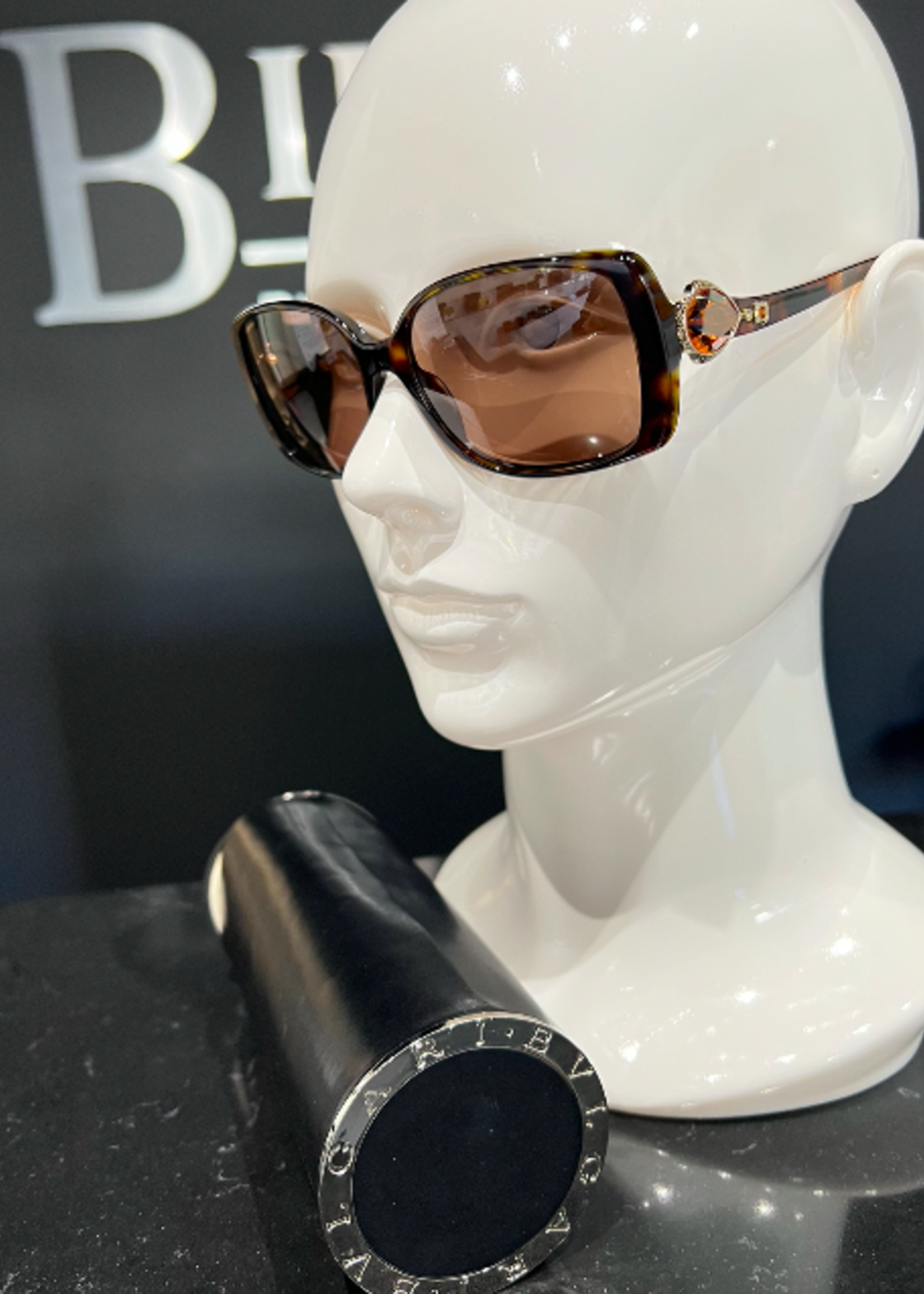 Bvlgari Swarovski Gem 8079 Sunglasses