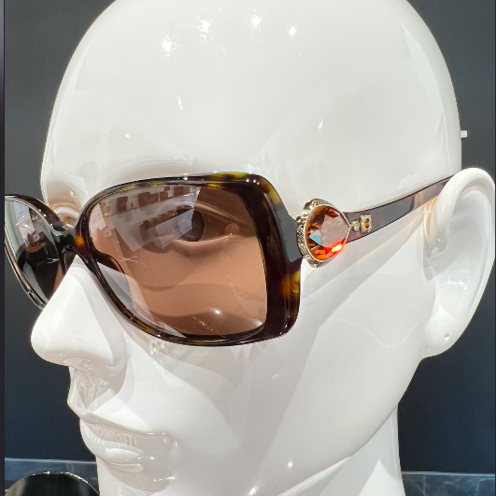 Bvlgari Swarovski Gem 8079 Sunglasses