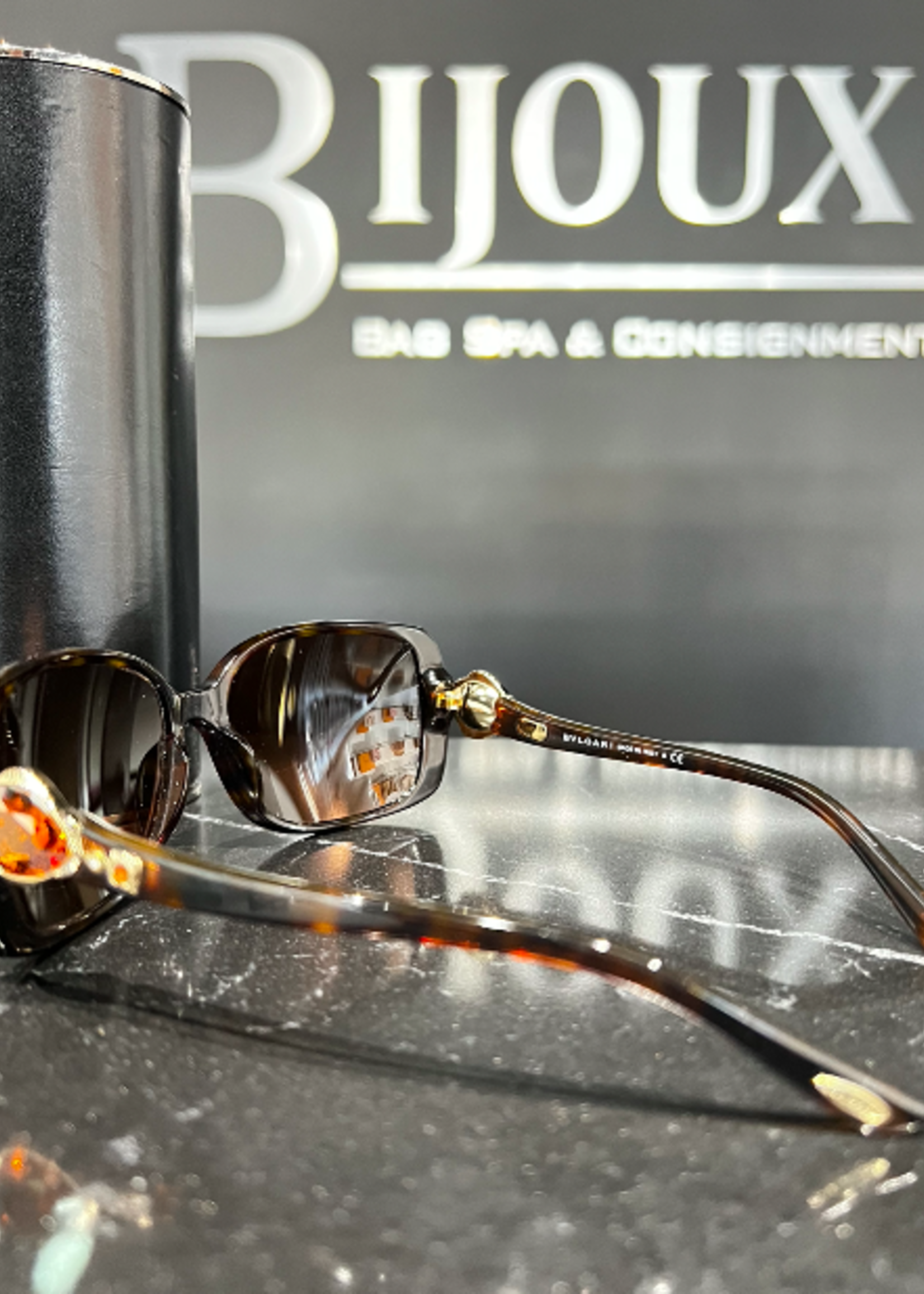 Bvlgari Swarovski Gem 8079 Sunglasses