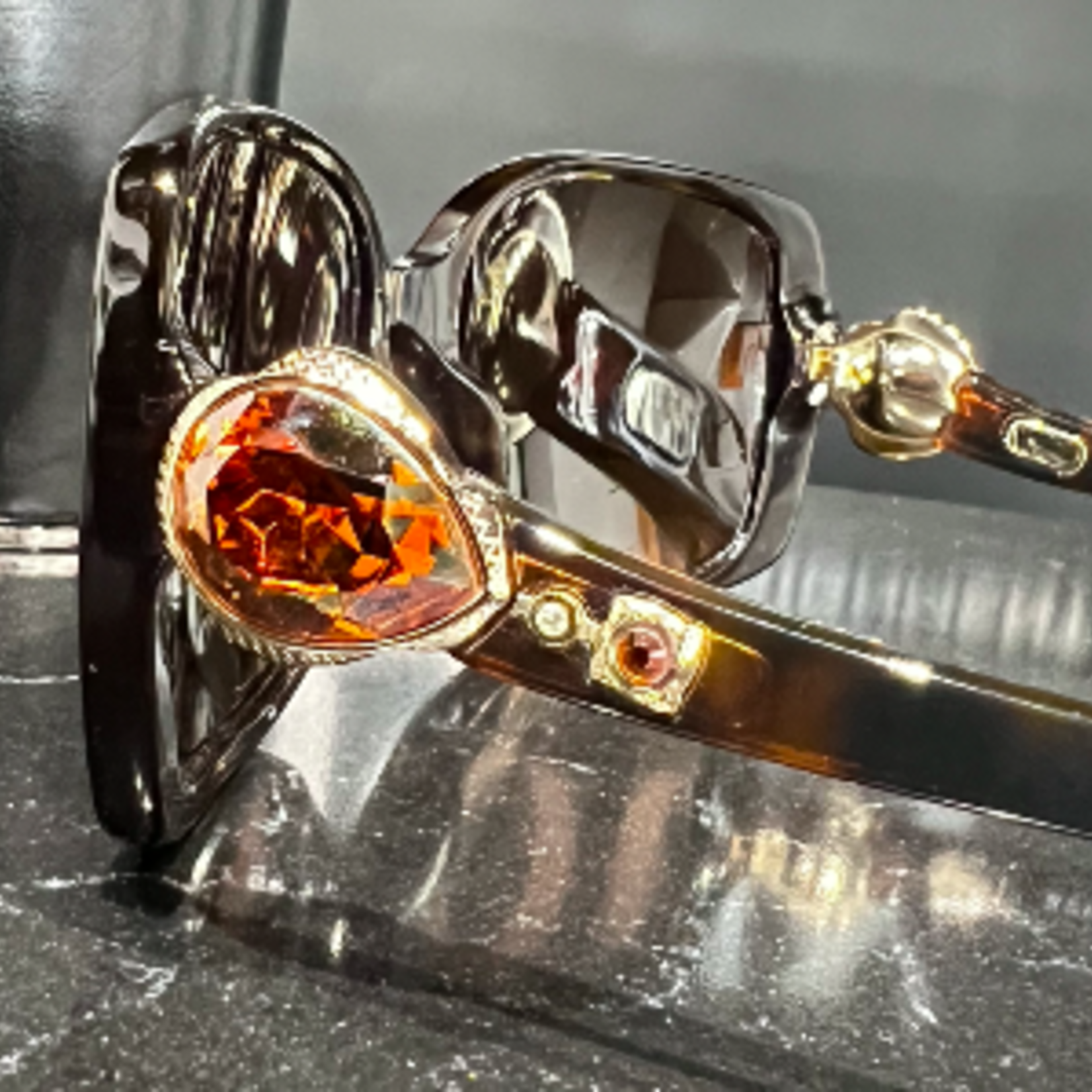 Bvlgari Swarovski Gem 8079 Sunglasses